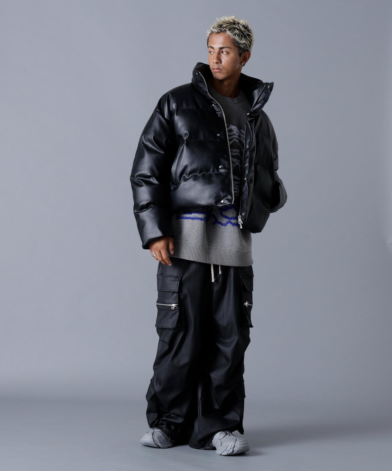 DankeSchon/ダンケシェーン/PU SHORT BLOUSON COWHIDE