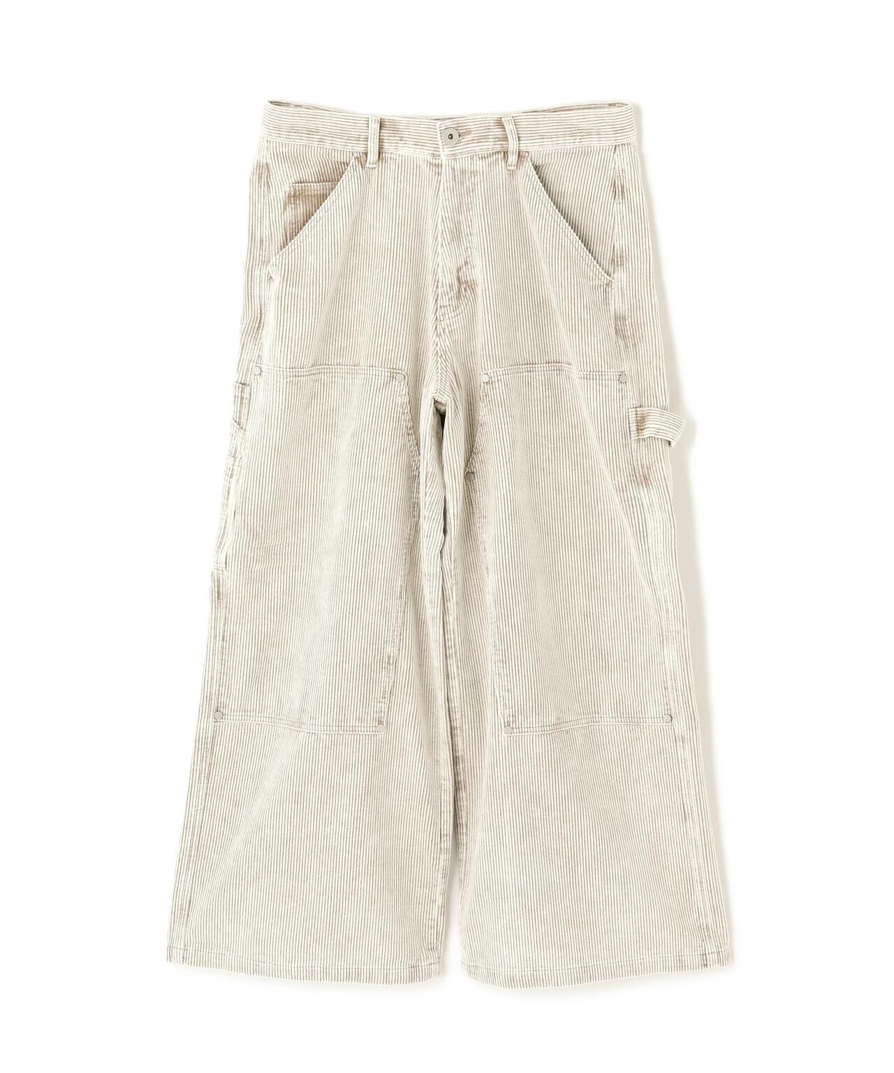 DankeSchon/ダンケシェーン/8WELL COURDUROY CHEMICAL W-KNEE PANTS