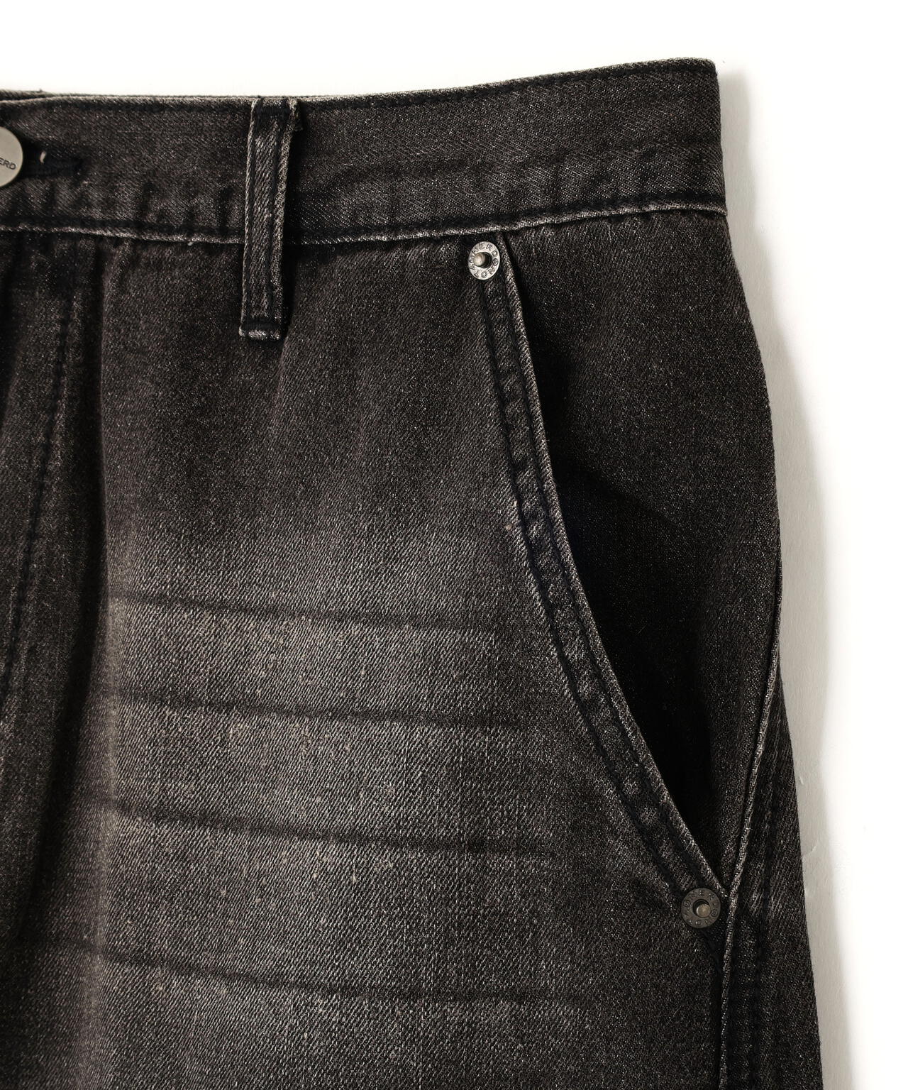 NOT4NERD/ノットフォーナード/LINEN CURVED WIDE PANTS