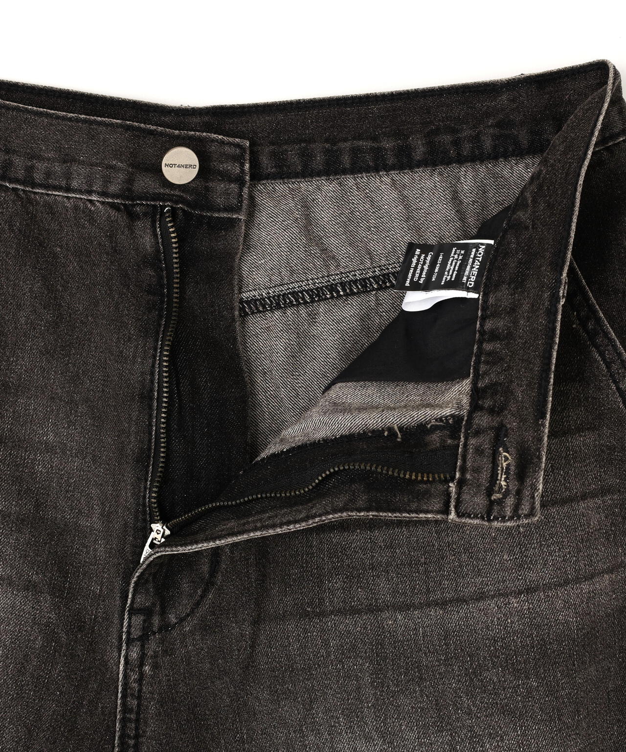 NOT4NERD/ノットフォーナード/LINEN CURVED WIDE PANTS