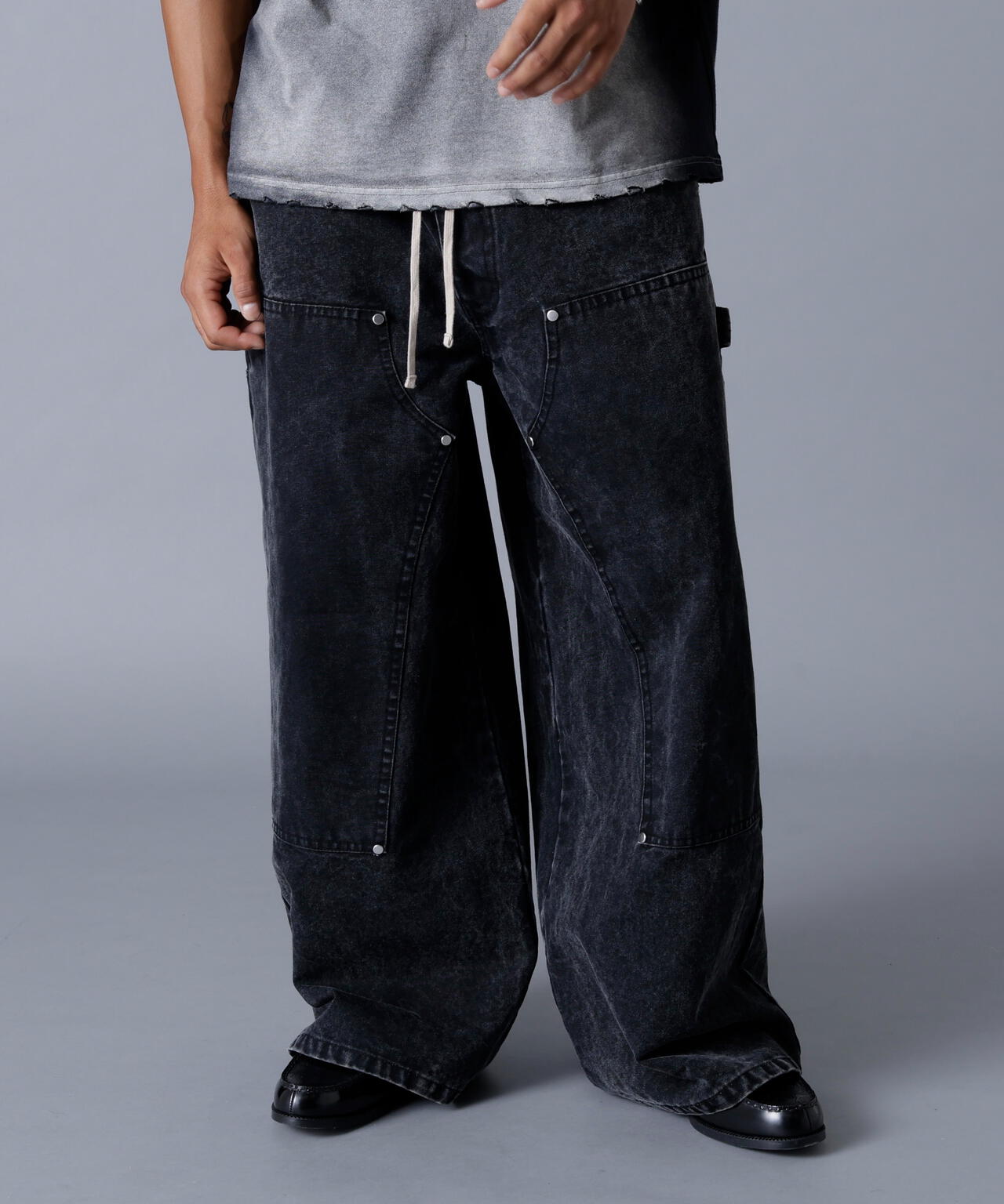 DankeSchon/ダンケシェーン/DUCK W-KNEE PANTS