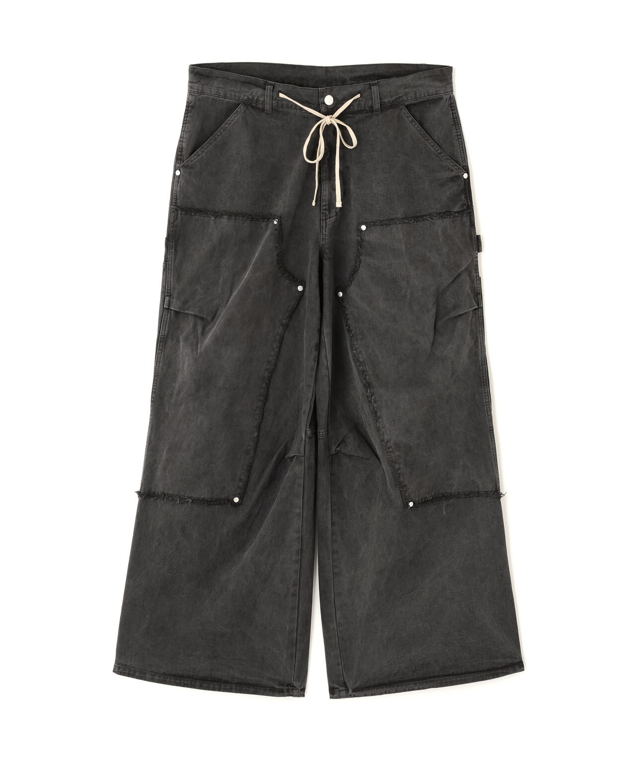 DankeSchon/ダンケシェーン/PIGMENT TWILL W-KNEE PANTS