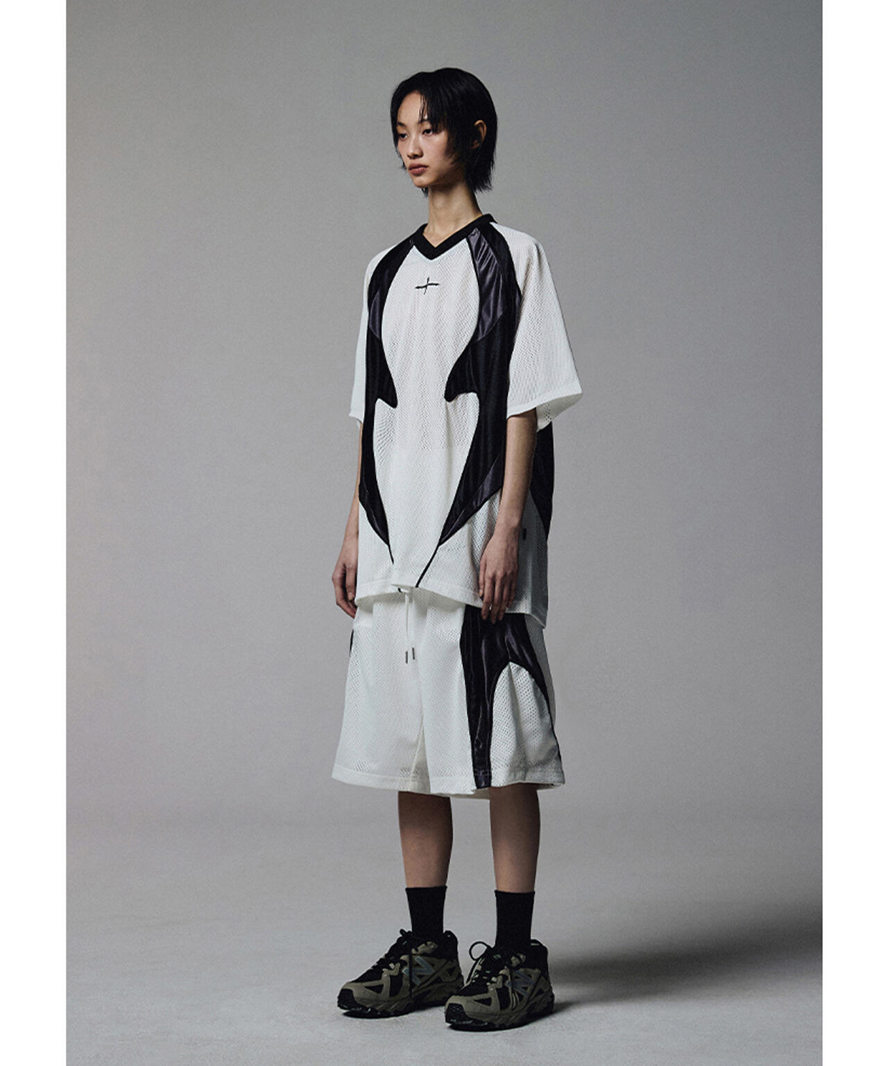 NOT4NERD/ノットフォーナード/4 SYMBOL COLOUR MESH T-SHIRT