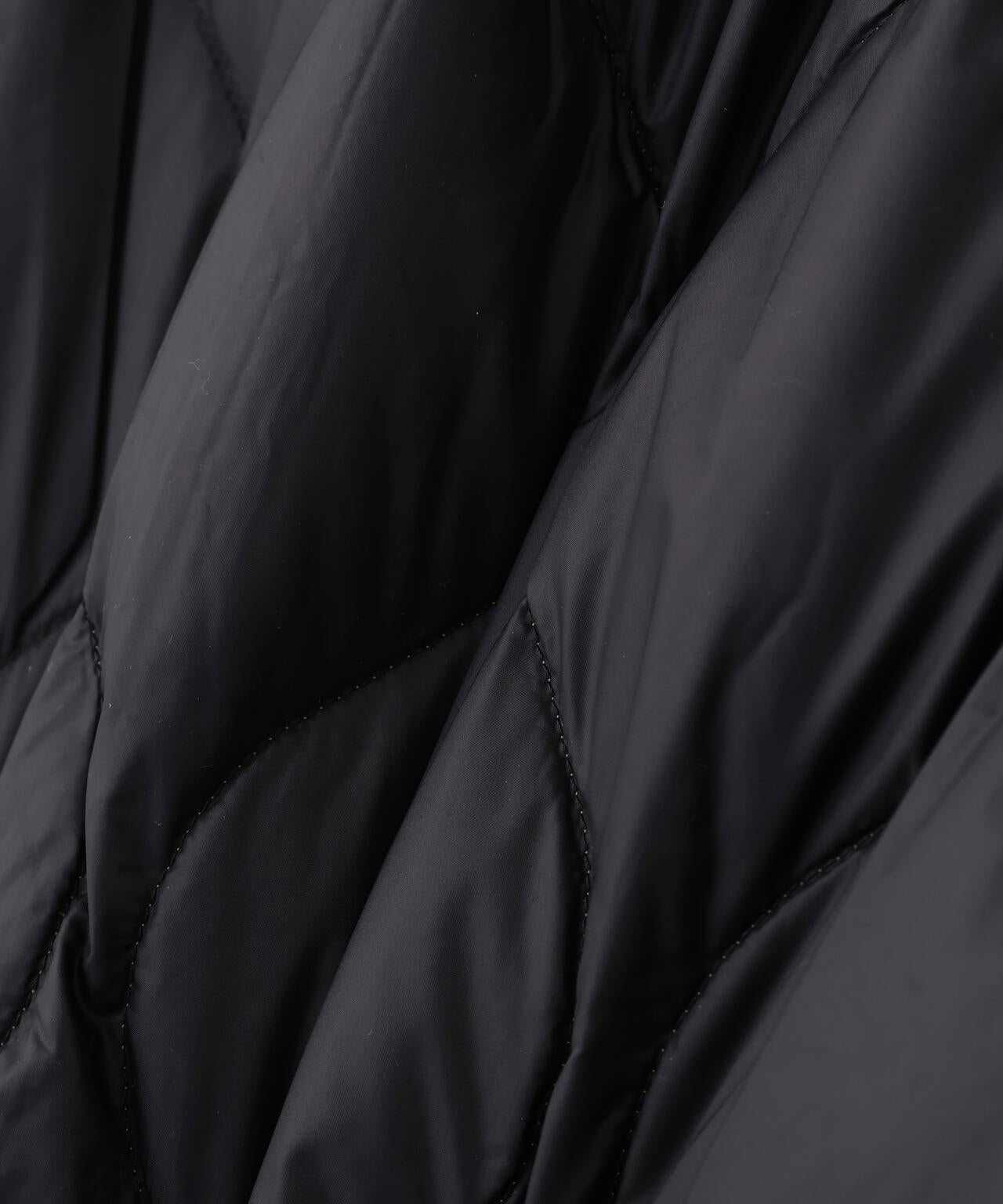 TAION/タイオン/MILITARY HI NECK KNIT+DOWN JACKET SOFT SHELL【WOMEN】