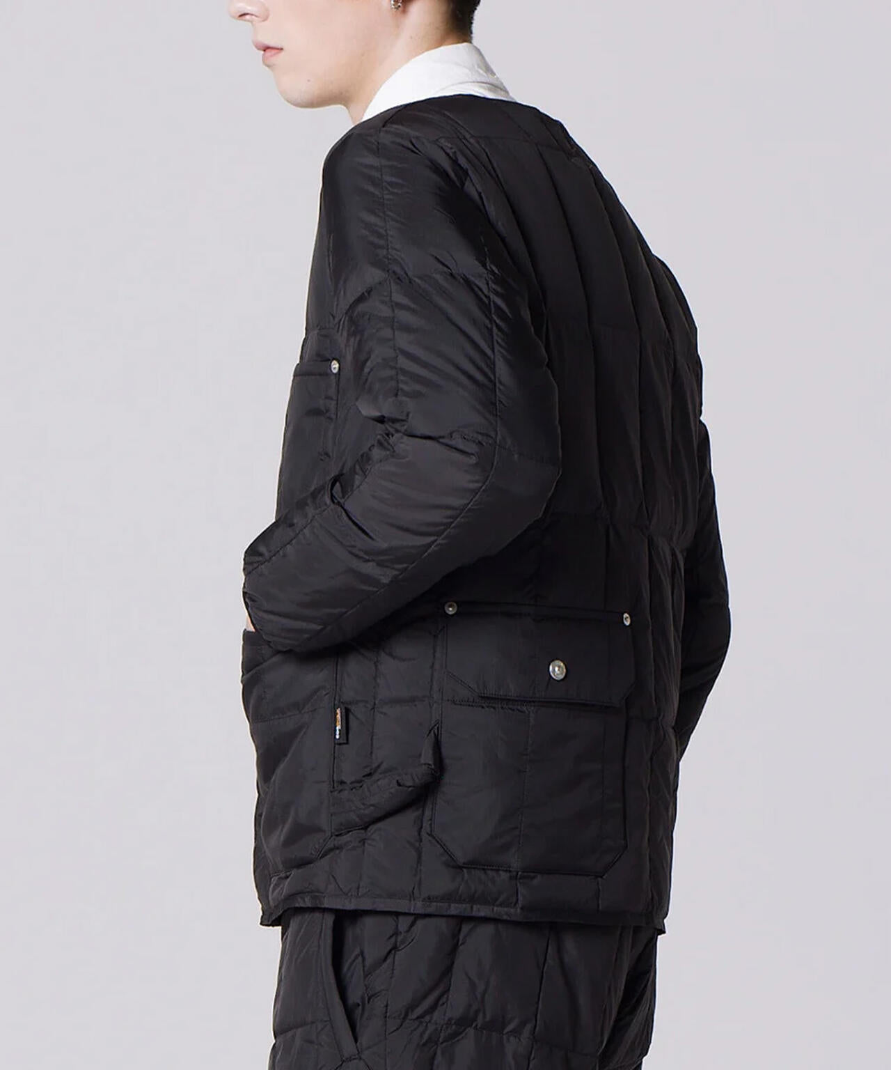 TAION/タイオン/WORK CREW NECK DOWN JACKET【UNISEX】