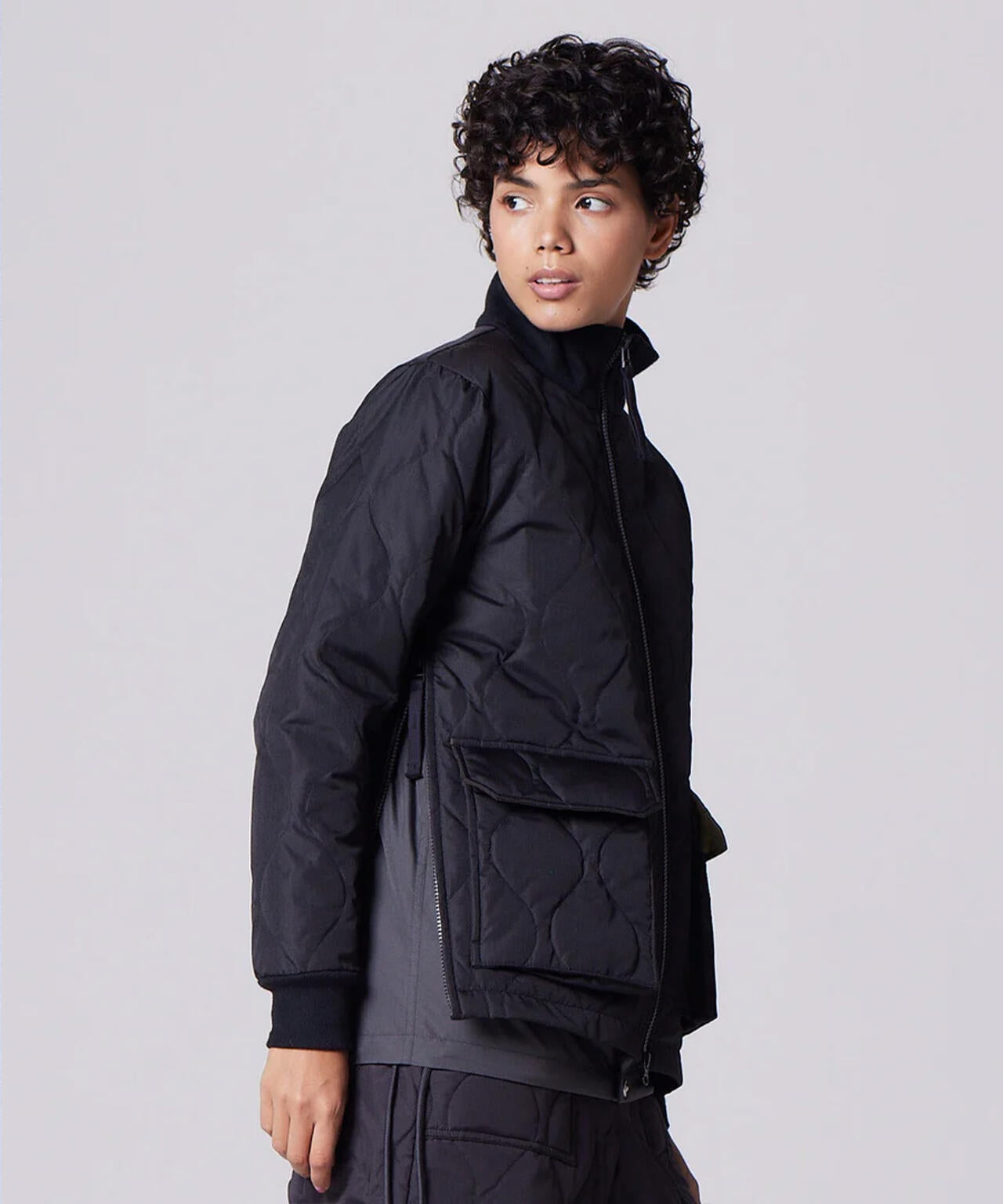 TAION/タイオン/MILITARY LIB HI NECK DOWN JACKET【UNISEX】