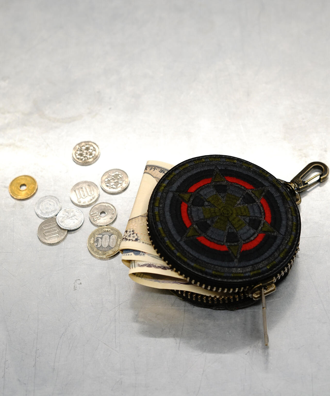 Blackmeans/【LHP EXCLUSIVE】LEATHER COIN CASE "BORO"