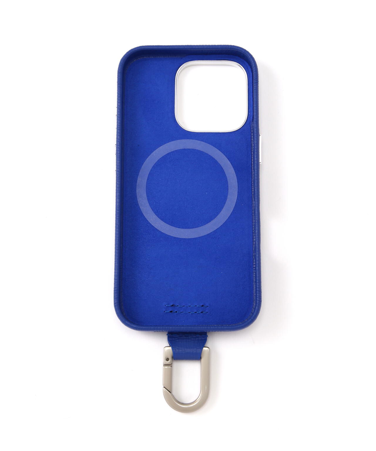 objcts.io/オブジェクツアイオー/iPhone CARABINER LEATHER CASE - iPhone16 Pro