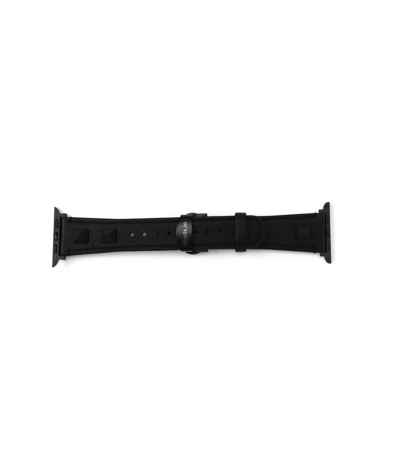 objcts.io/オブジェクツアイオー/LEATHER HYBRID BAND STUDS - Apple Watch