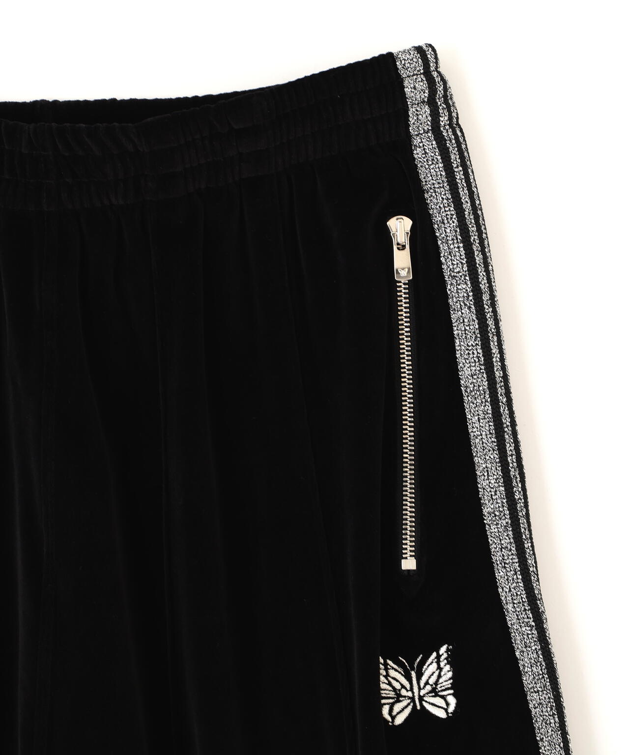 NEEDLES/ニードルズ/【LHP EXCLUSIVE】H.D.TRACK PANT - C/PE VELOUR(BLACK)