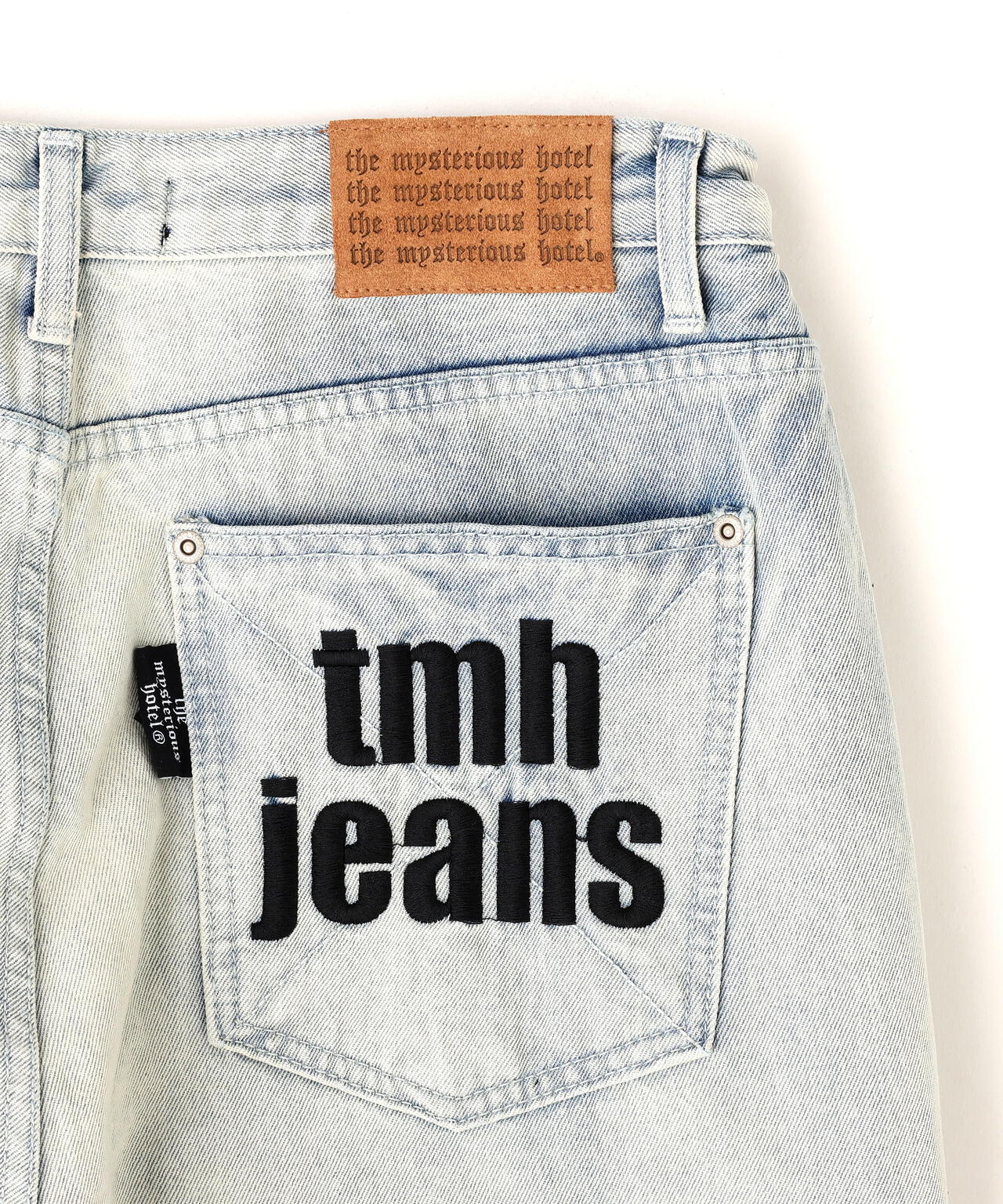 THE MYSTERIOUS HOTEL/ザ ミステリアス ホテル/TMH WASHED LOGO DENIM