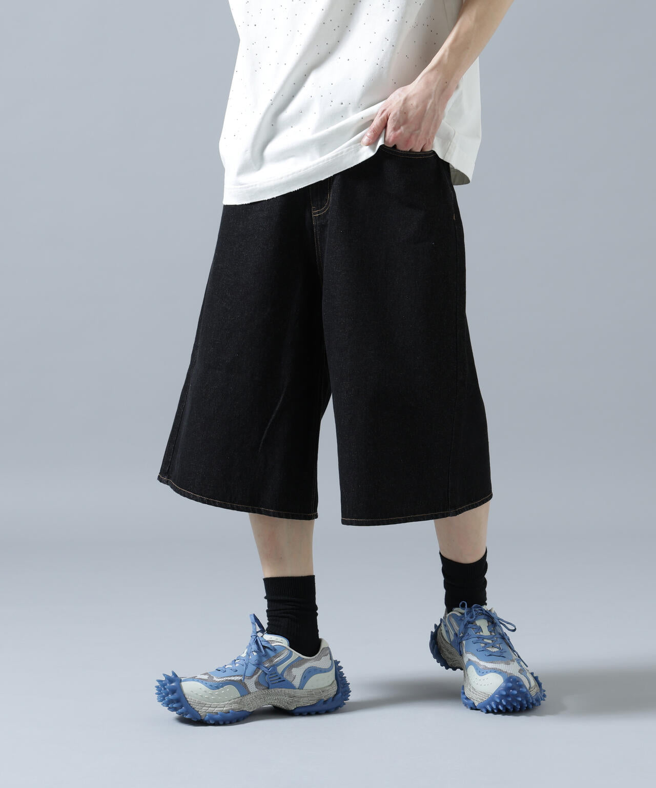 【WEB&DEPOT限定】DankeSchon/ダンケシェーン/11.5oz DENIM SHORTS