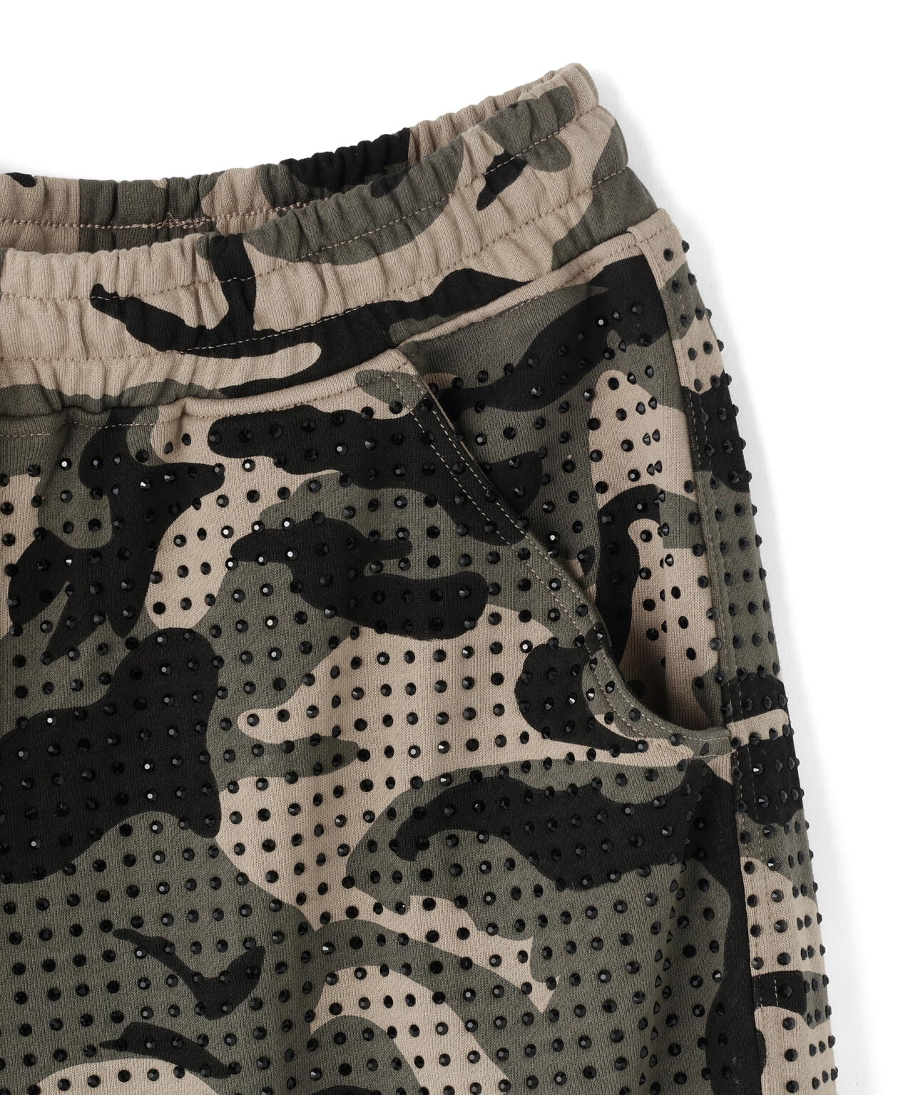DankeSchon/ダンケシェーン/CAMO LINESTONE SHORTS