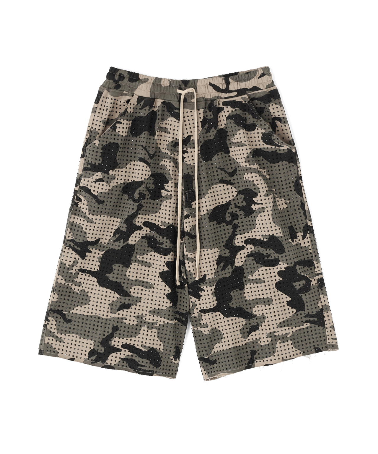 DankeSchon/ダンケシェーン/CAMO LINESTONE SHORTS