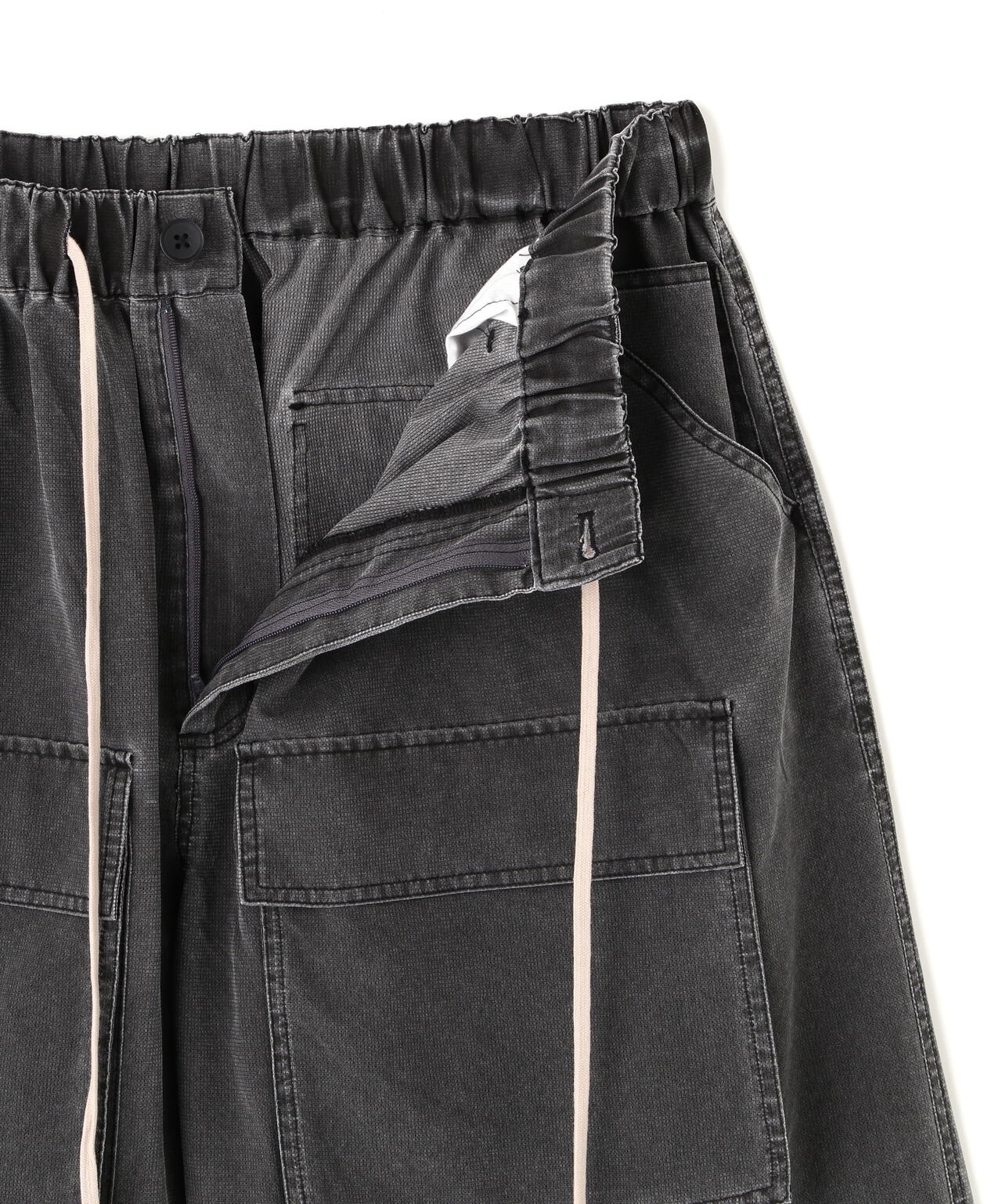 DankeSchon/ダンケシェーン/PIGMENT WIND CLOTH CARGO SHORTS