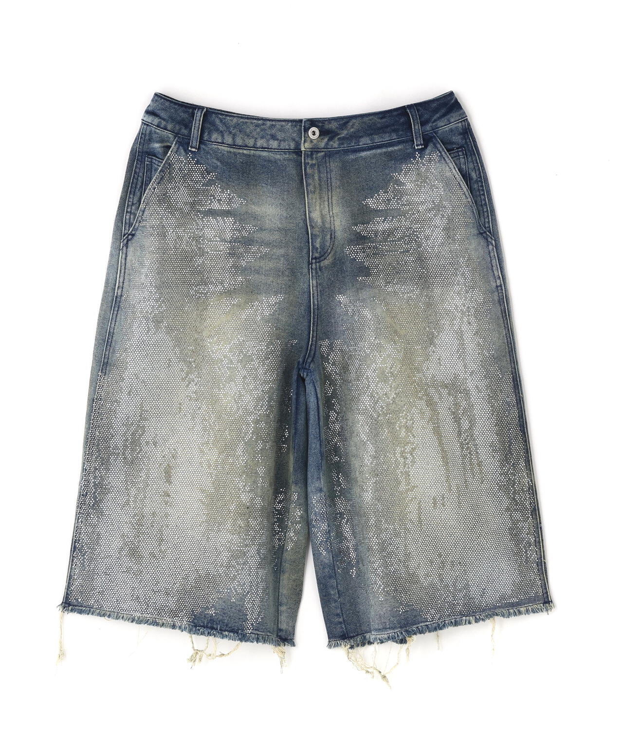 DankeSchon/ダンケシェーン/12oz BAGGY SHORTS/SWARO