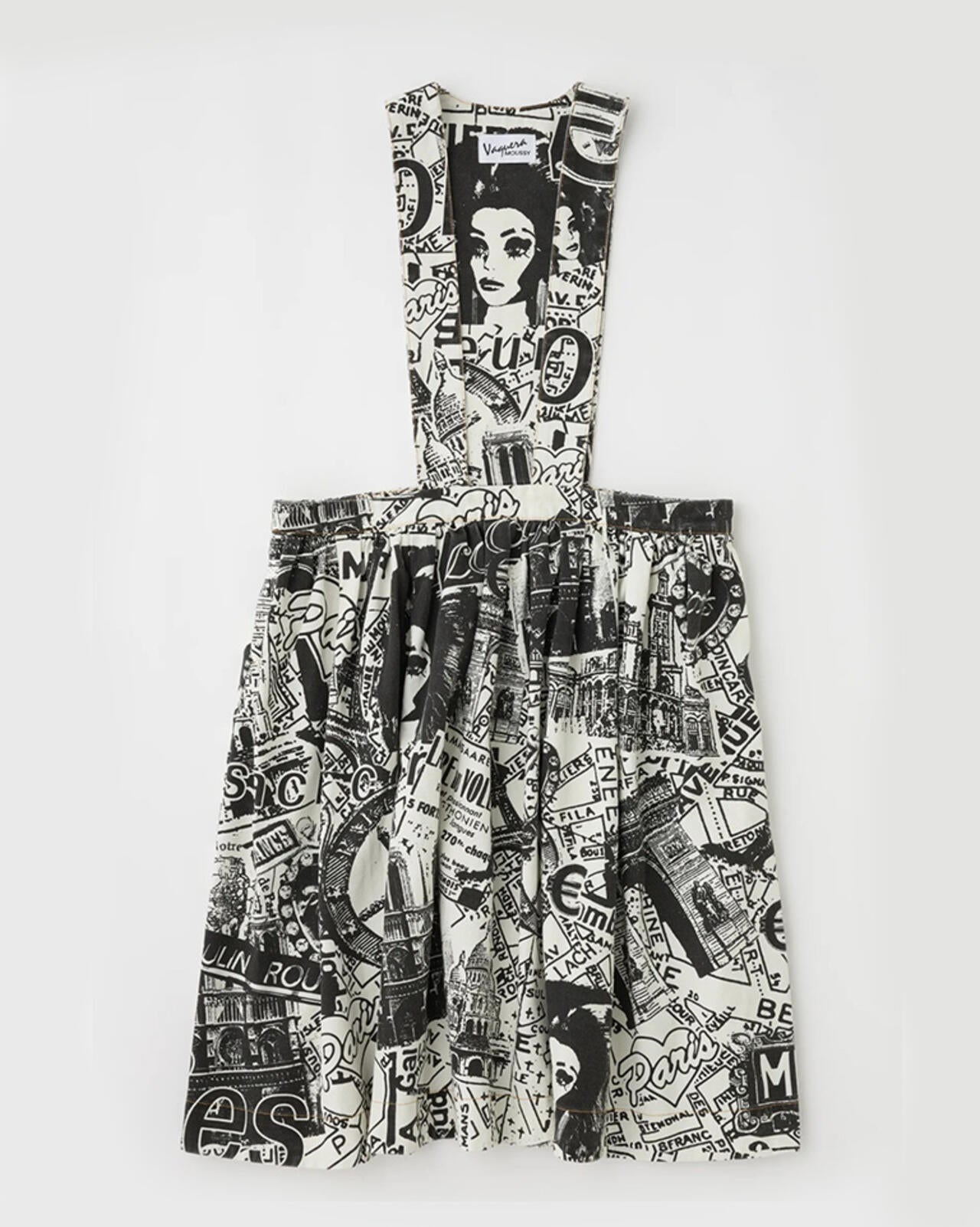 VAQUERA×MOUSSY/ヴァケラ×マウジー/VQ PARIS SYNDROME PINAFORE