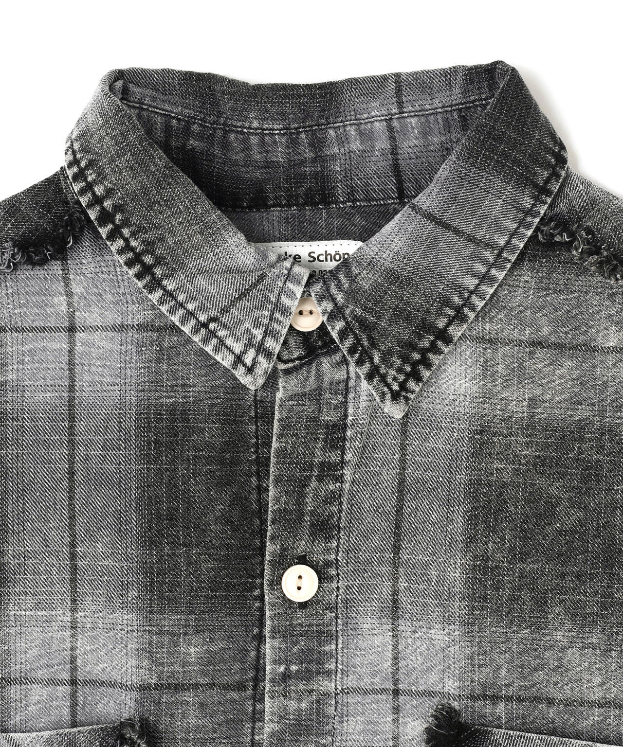 DankeSchon/ダンケシェーン/WASH CHECK SHIRTS