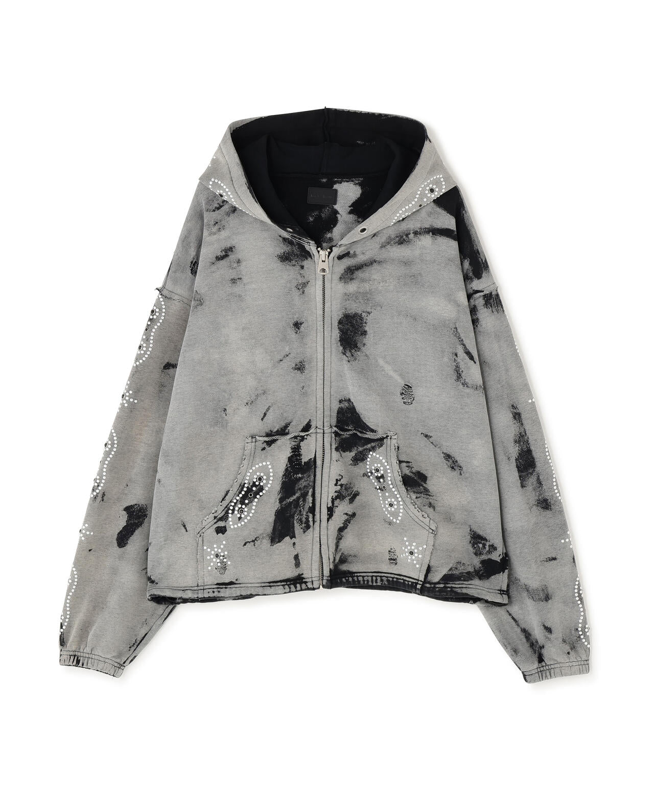 DankeSchon/ダンケシェーン/STUDS SWEAT ZIP HOODIE