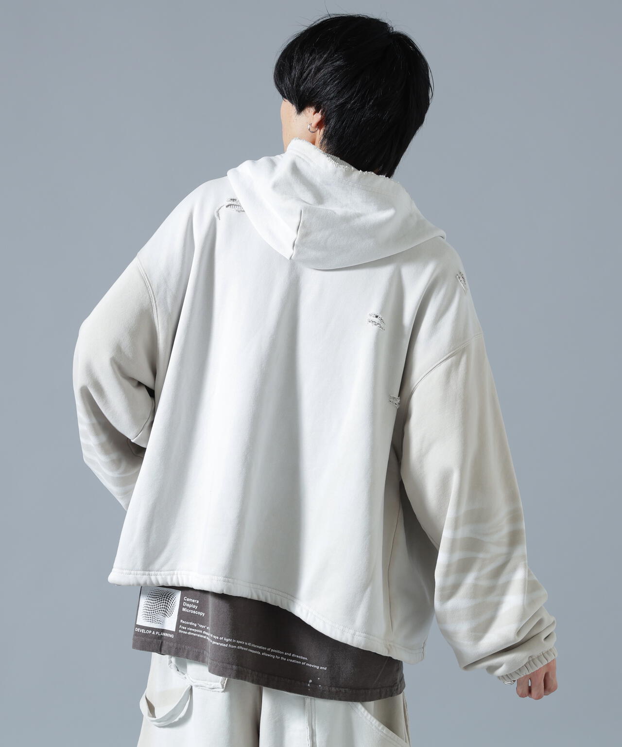DankeSchon/ダンケシェーン/SULFUR SWEAT THERMAL ZIP HOODIE