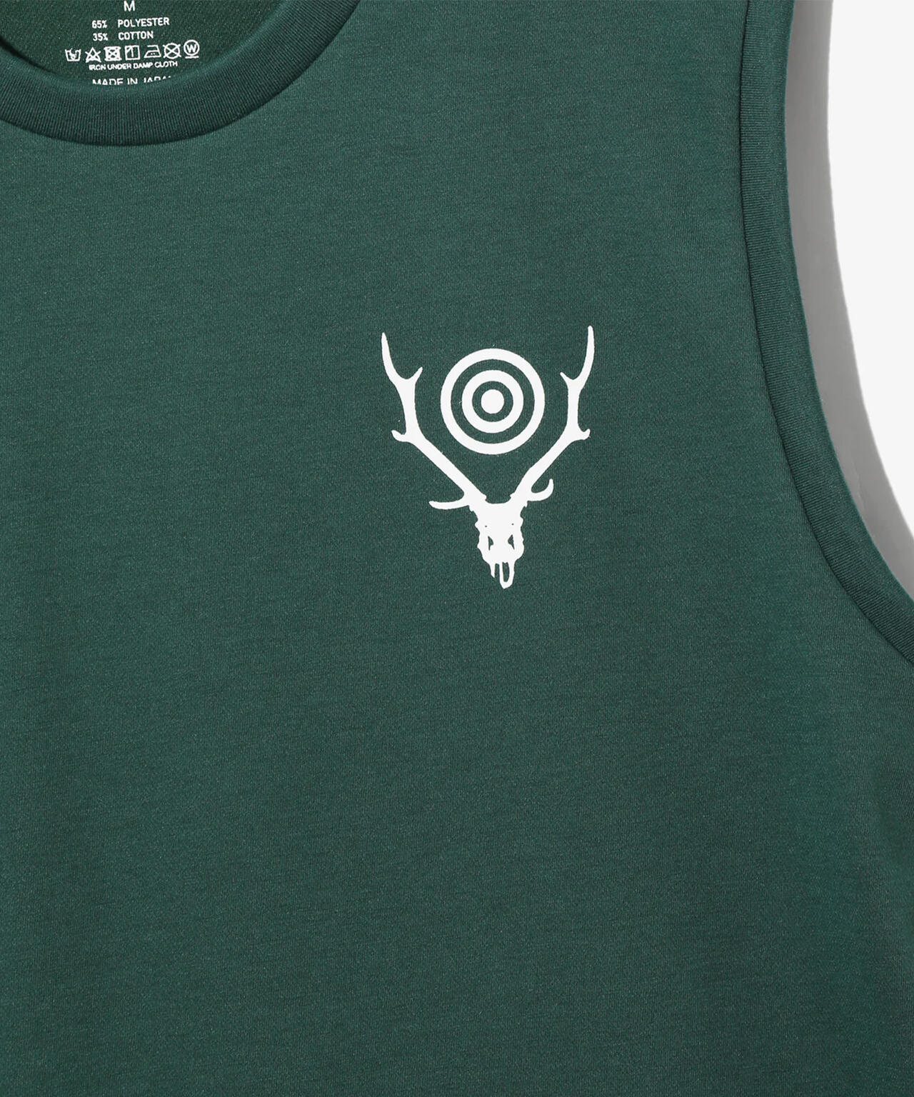 SOUTH2 WEST8/サウスツーウェストエイト/SLEEVELESS CREW NECK TEE - SKULL&TARGET