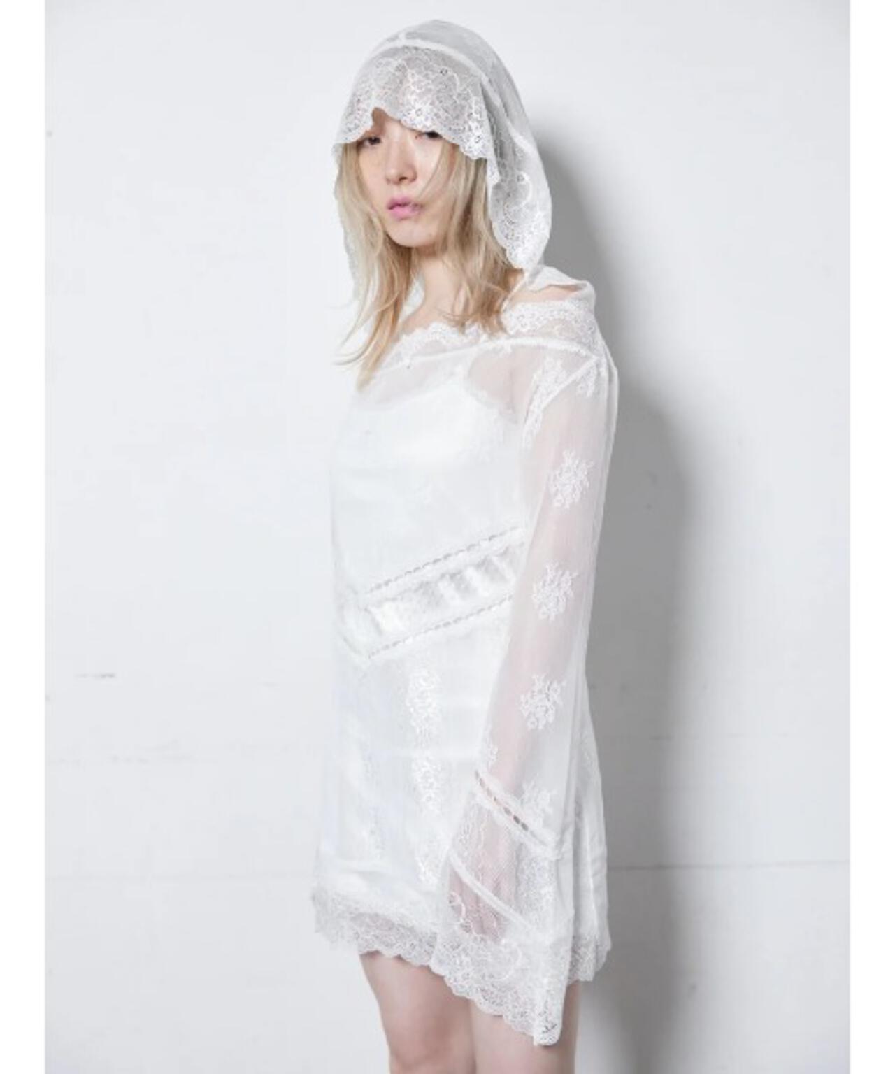 neith./ネイス/Veil-Offshoulder Dress