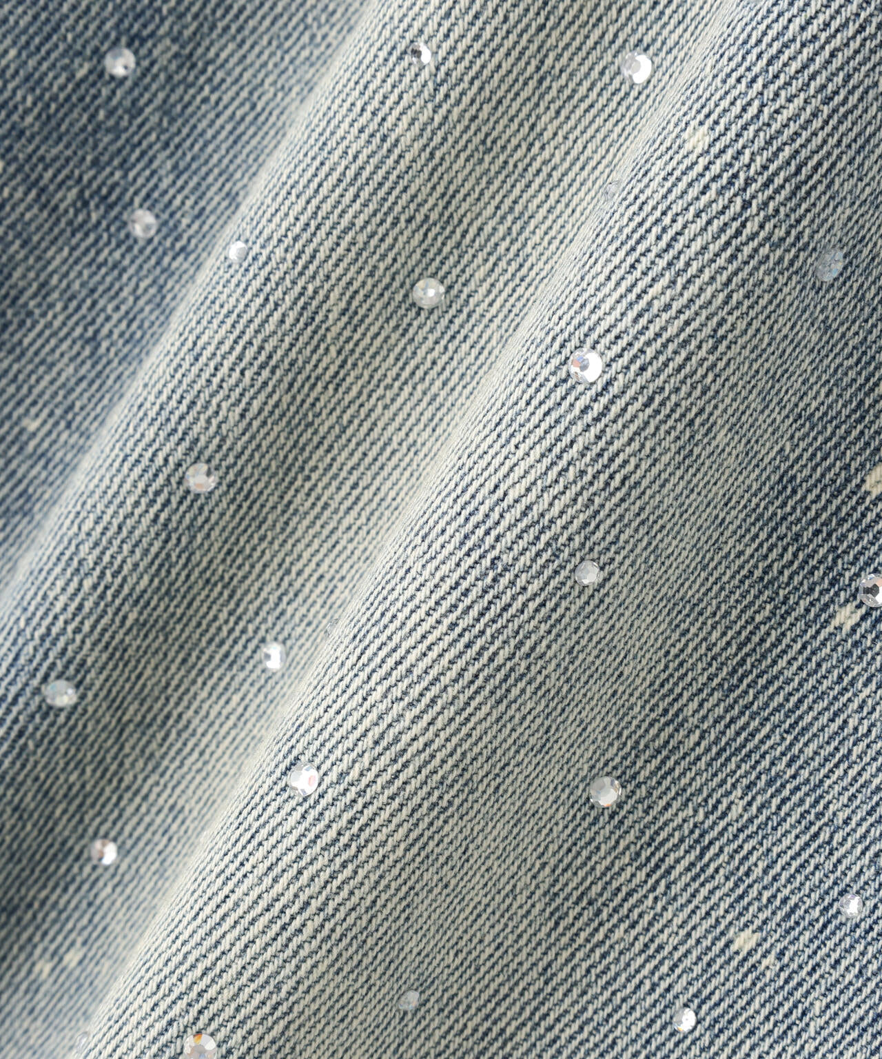 【WEB&DEPOT限定】DankeSchon/ダンケシェーン/RHINESTONE DENIM