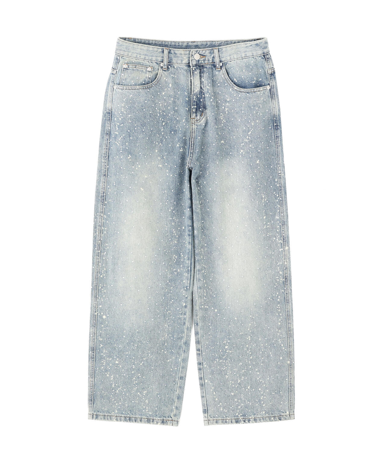 【WEB&DEPOT限定】DankeSchon/ダンケシェーン/RHINESTONE DENIM