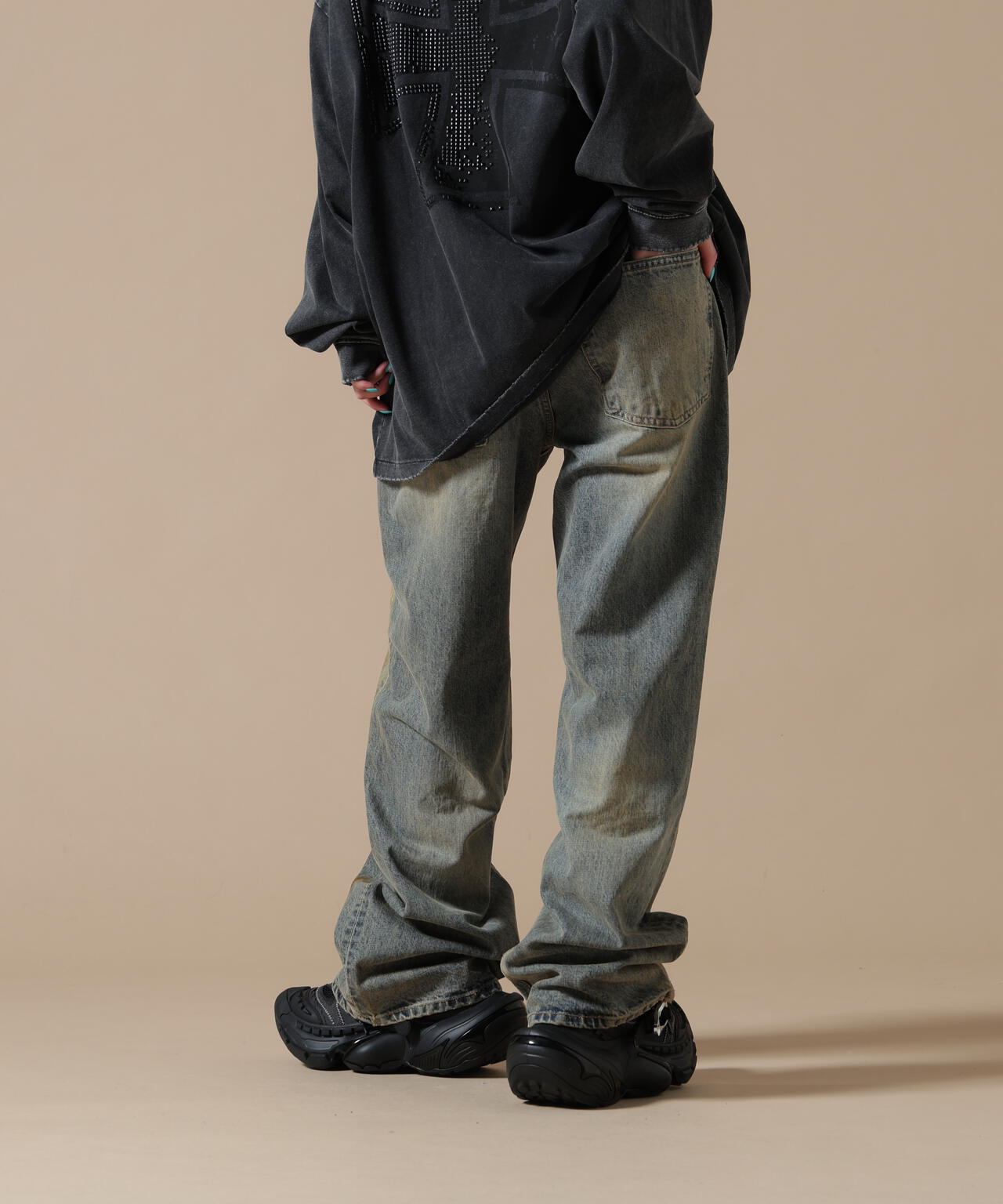 SIS/エスアイエス/Flare Denim Pants