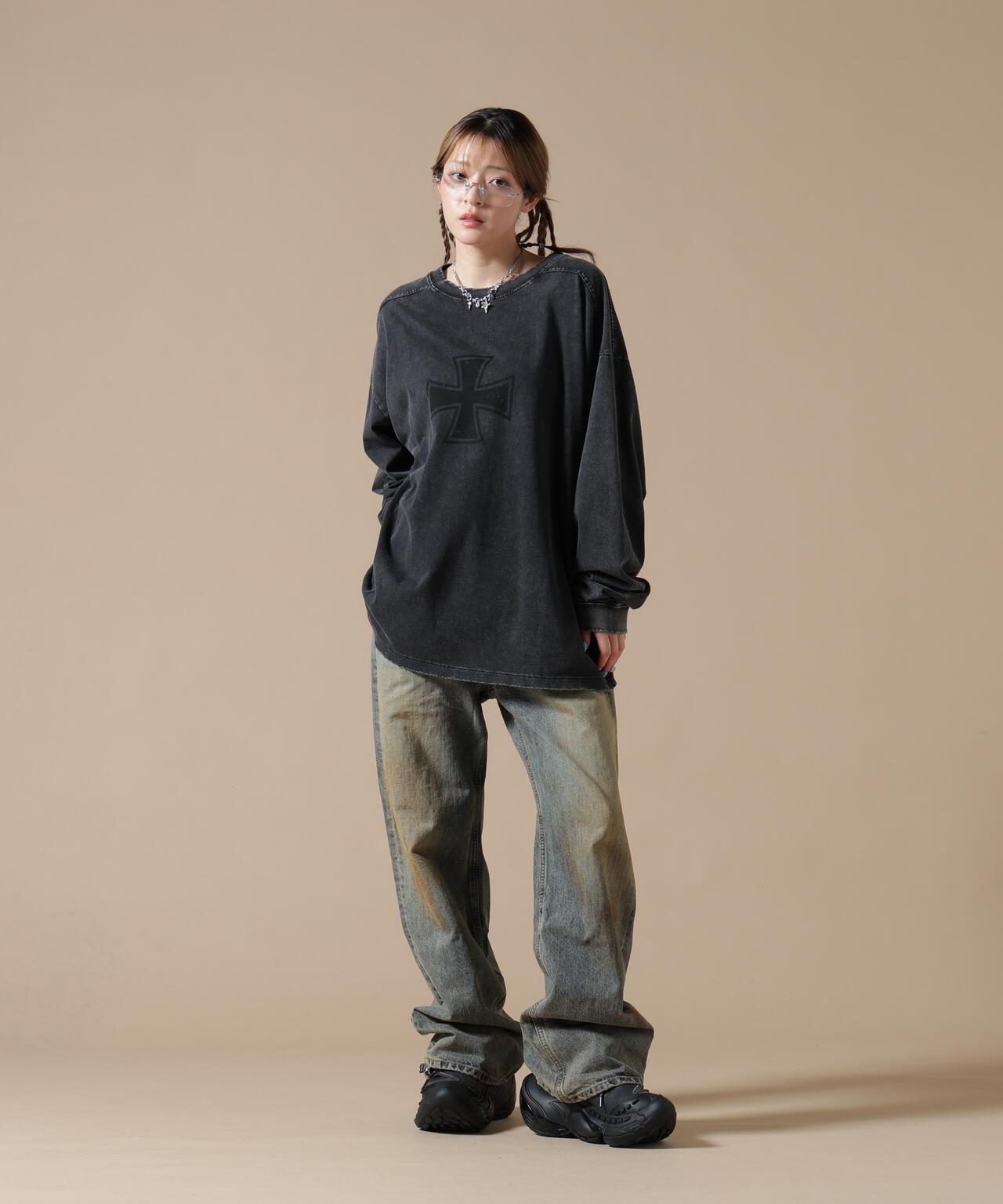 SIS/エスアイエス/Flare Denim Pants