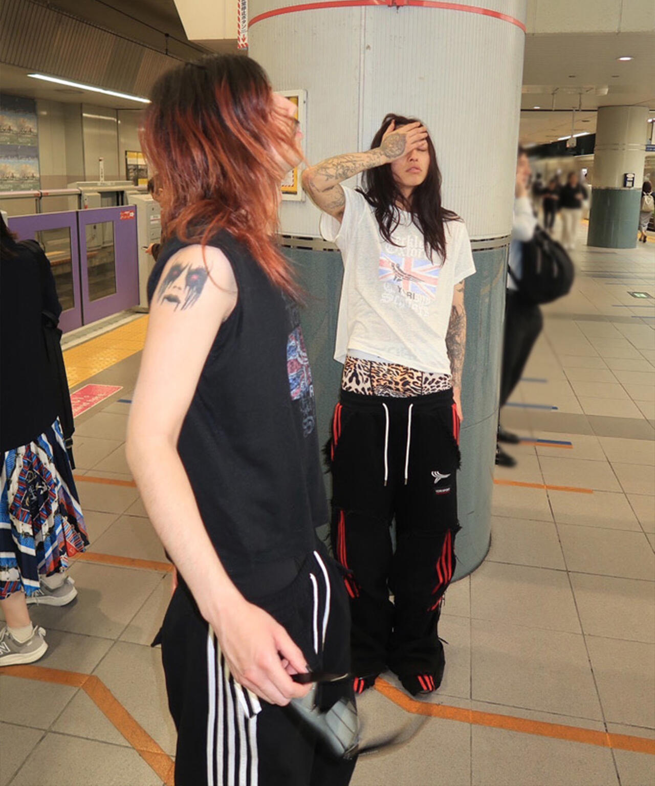 RECKLESS SCHOLARS×YORI SPORT/レックレス スカラーズ×ヨリスポーツ/【LHP別注】Damege pants