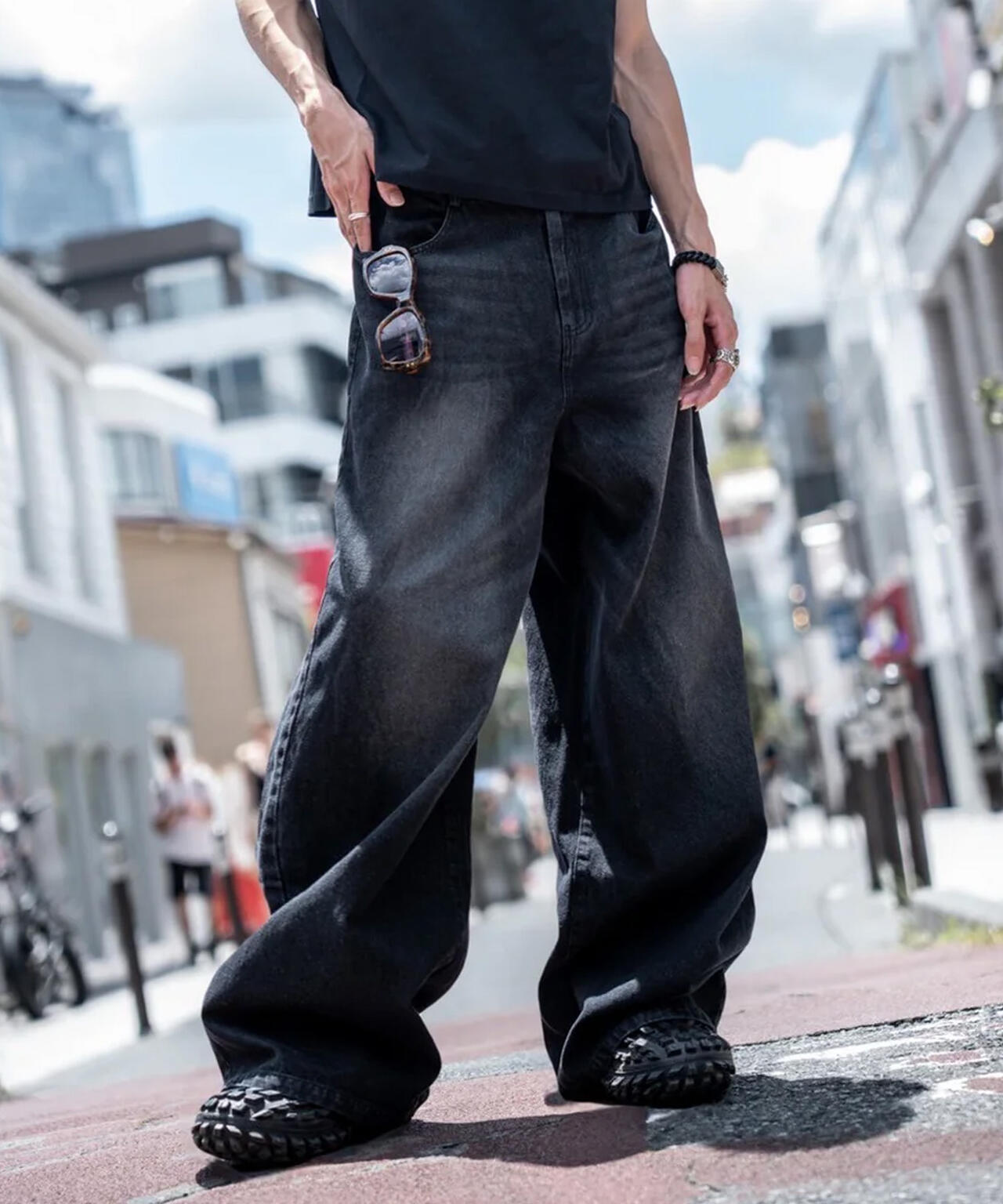 gibous/ギボス/Pocket Baggy Pants