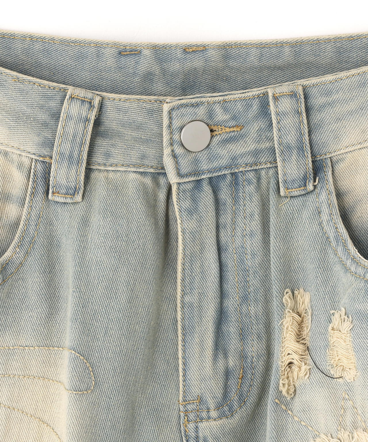 SIS/エスアイエス/Layred Crush Denim