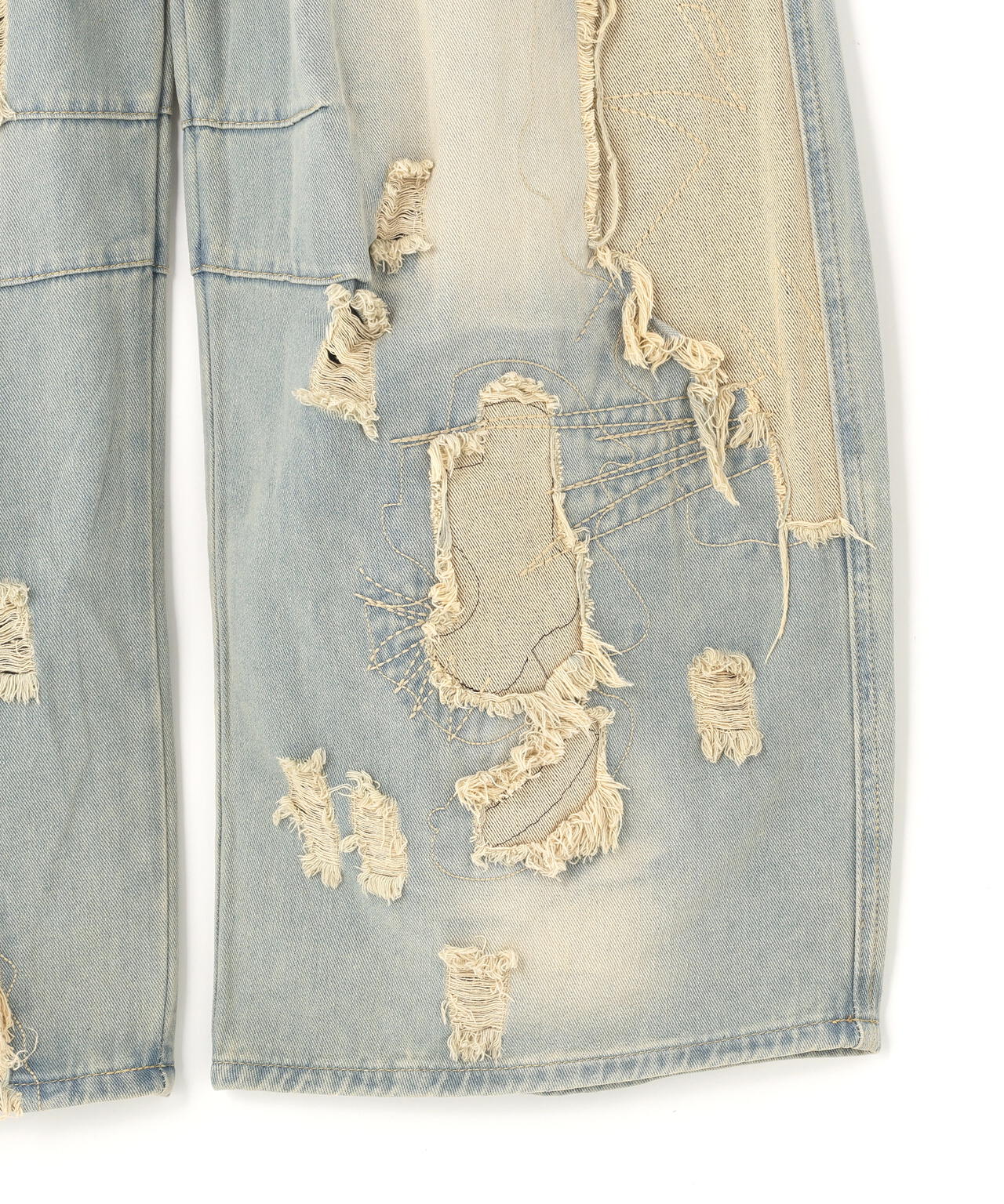 SIS/エスアイエス/Layred Crush Denim