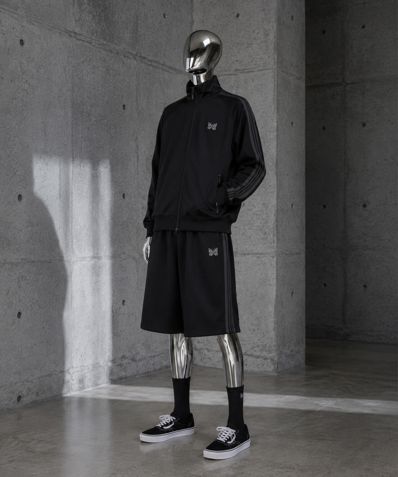 NEEDLES/ニードルズ/【LHP EXCLUSIVE】H.D.TRACK PANT SHORTS - POLY SMOOTH