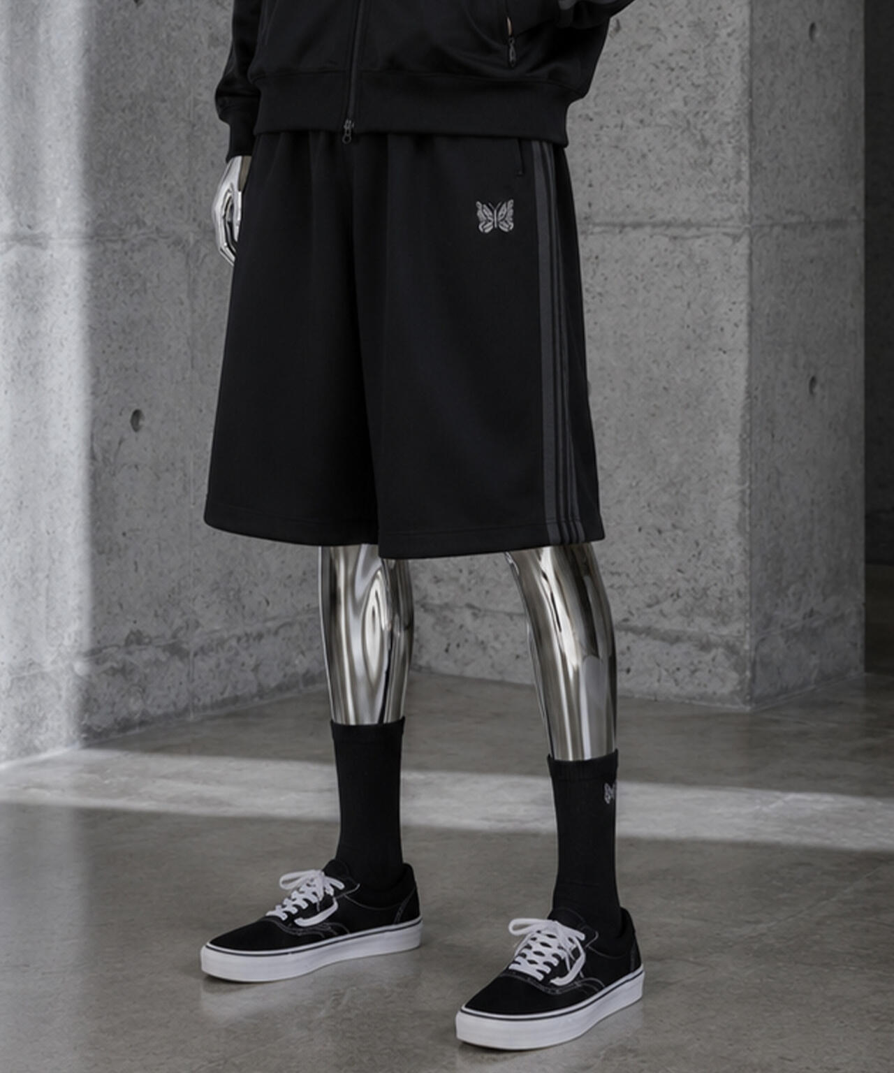 NEEDLES/ニードルズ/【LHP EXCLUSIVE】H.D.TRACK PANT SHORTS - POLY SMOOTH