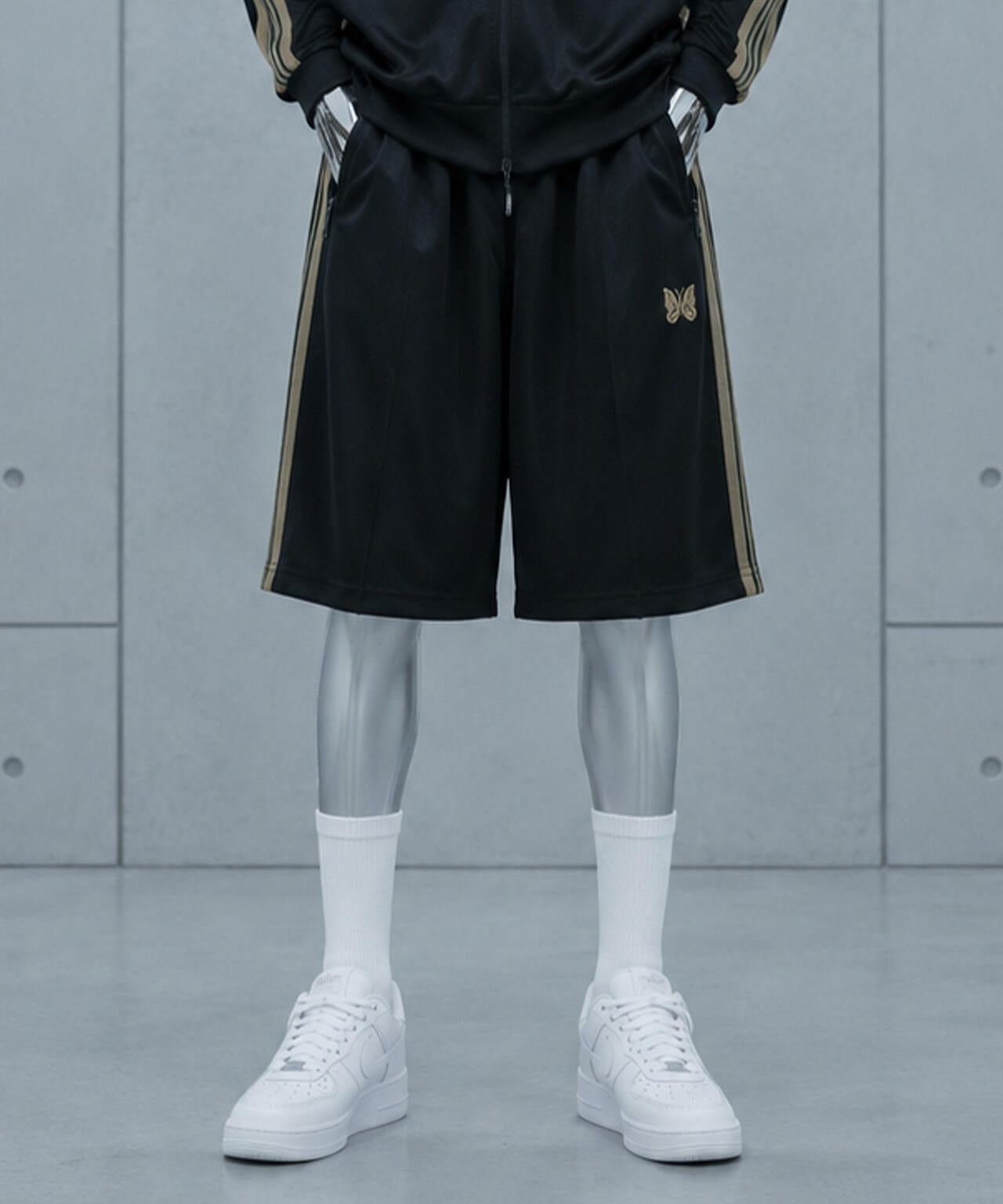 NEEDLES/ニードルズ/【LHP EXCLUSIVE】H.D.TRACK PANT SHORTS - POLY SMOOTH