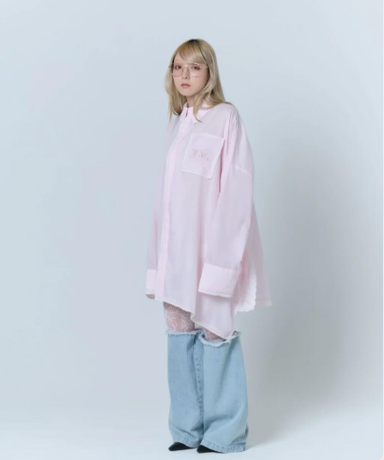 neith./ネイス/Destroyed Denim and Leg cover