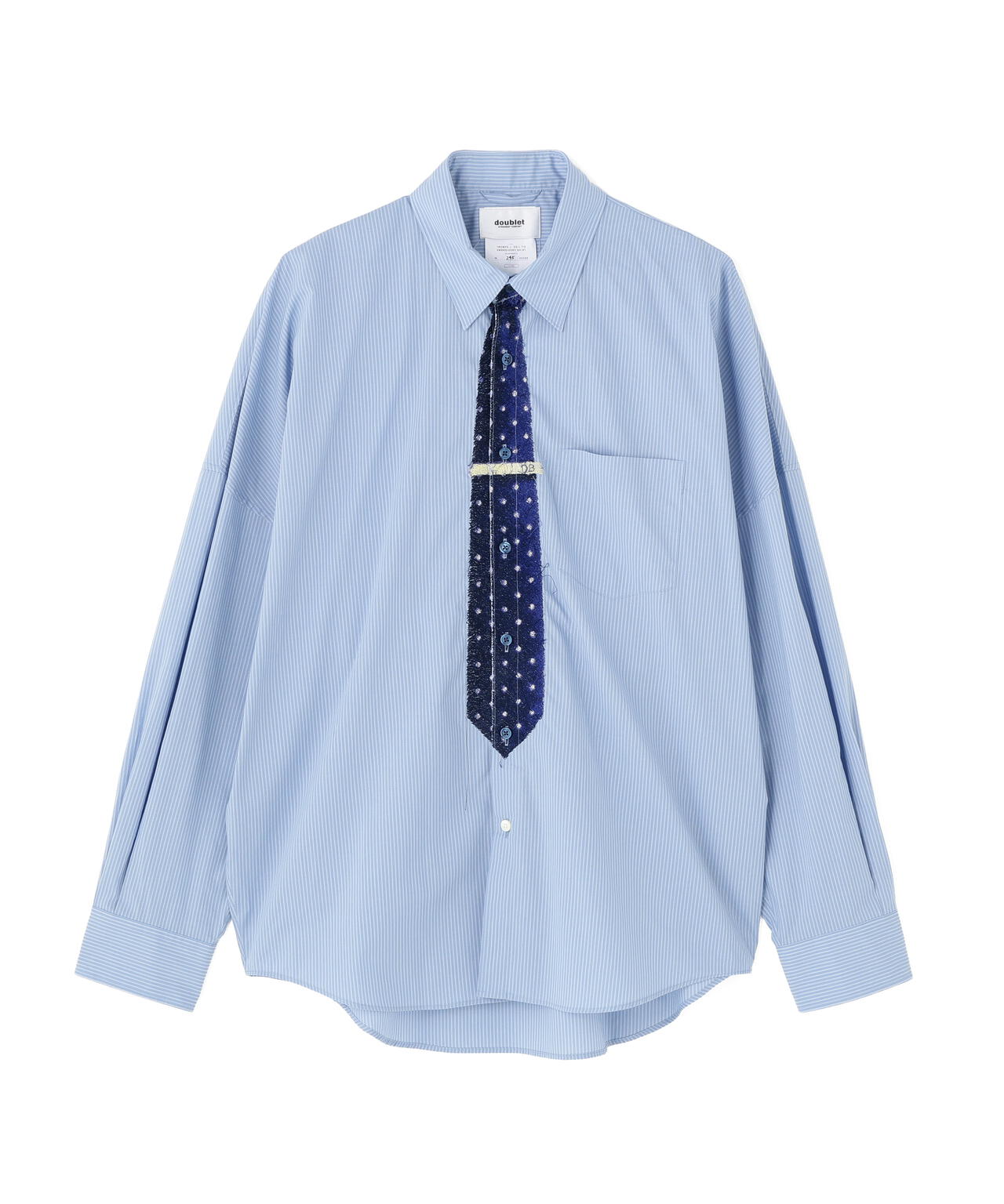 doublet/ダブレット/TROMPE L’OEIL TIE EMBROIDERY SHIRT