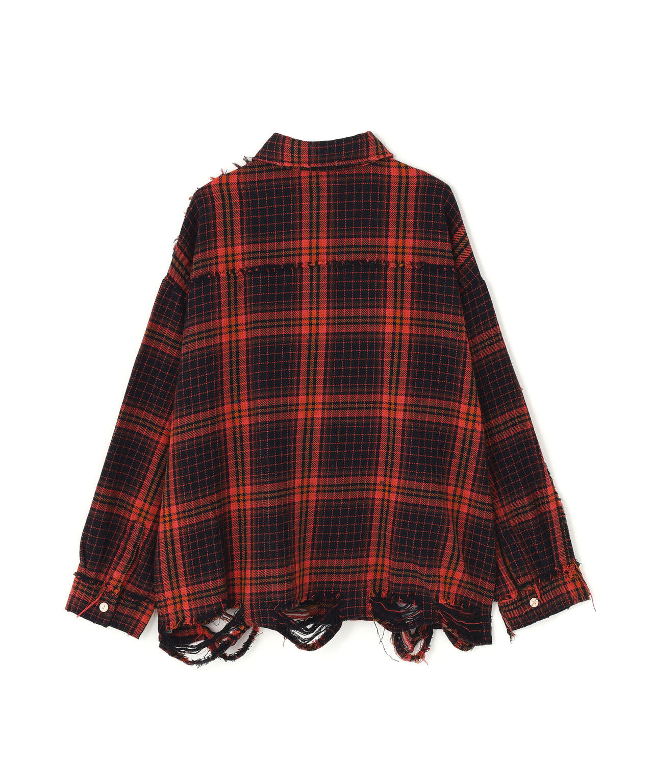 【WEB&DEPOT限定】DankeSchon/ダンケシェーン/FLANNEL DAMAGE SHIRTS