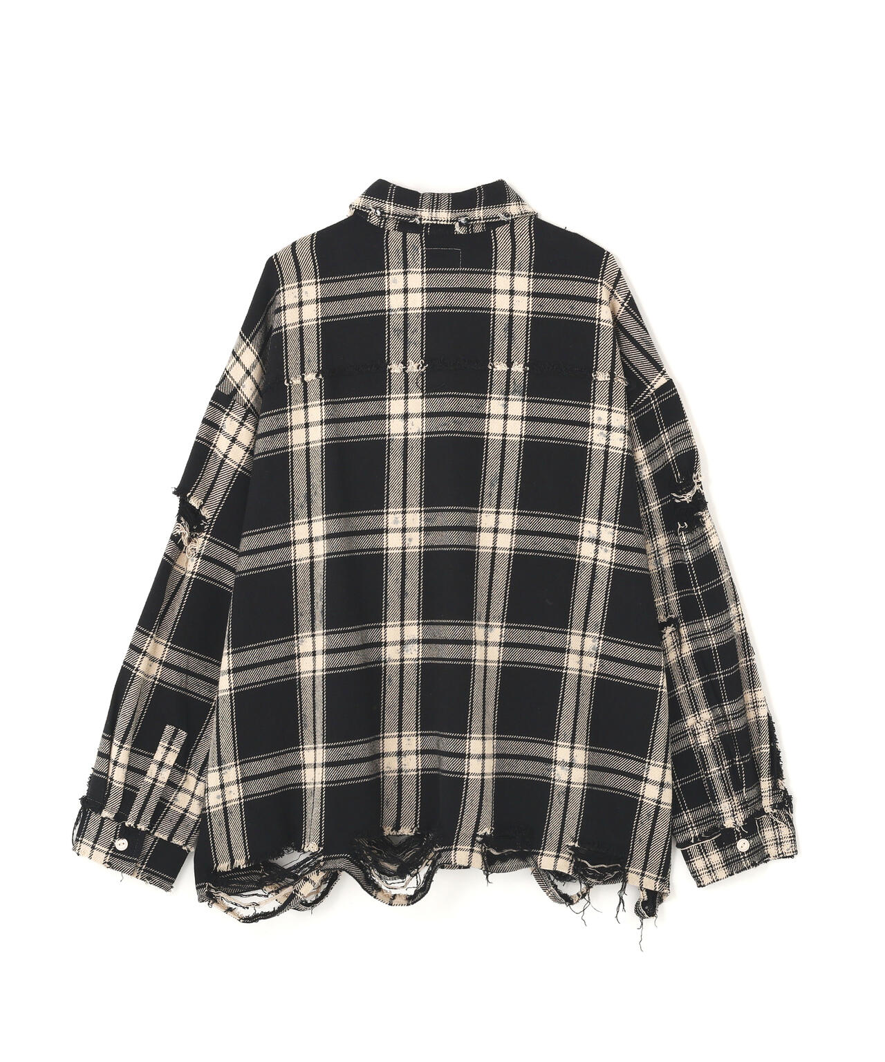 DS/ FLANNEL DAMEGE SH BI-COLOR