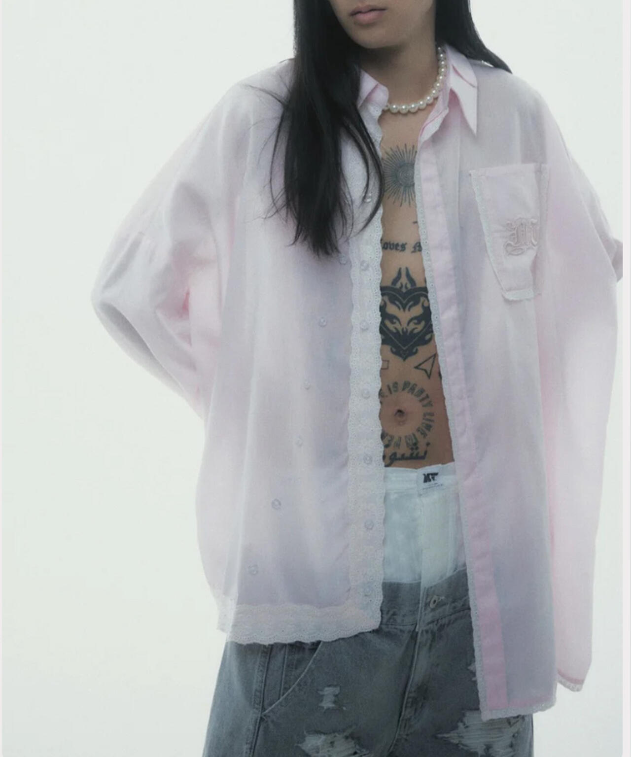 neith./ネイス/Handkerchief Shirt Dress