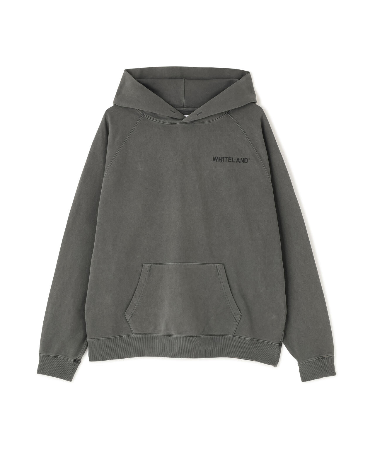 【WEB&DEPOT限定】WHITELAND/ホワイトランド/LOGO PIGMENT SWEAT HOODIE