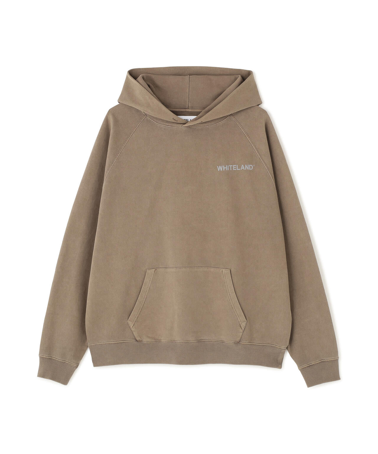 【WEB&DEPOT限定】WHITELAND/ホワイトランド/LOGO PIGMENT SWEAT HOODIE