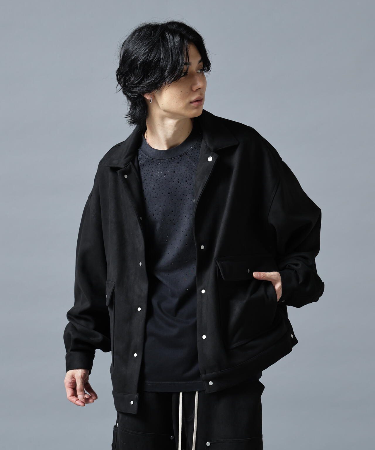 H:180cm C:88cm W:69cm H:90cm 着用サイズ:L