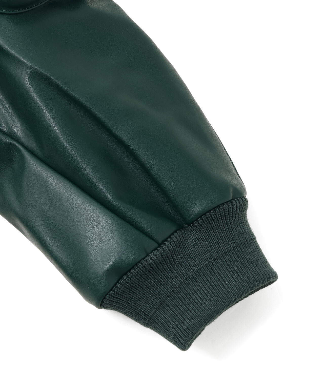 DankeSchon/ダンケシェーン/FAUXLEATHER OVERSIZED MA-1