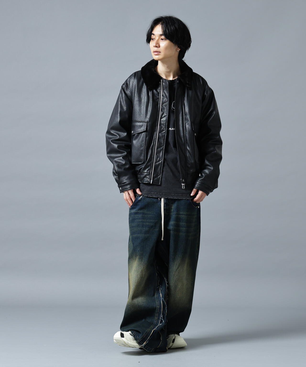 H:180cm C:88cm W:69cm H:90cm 着用サイズ:L