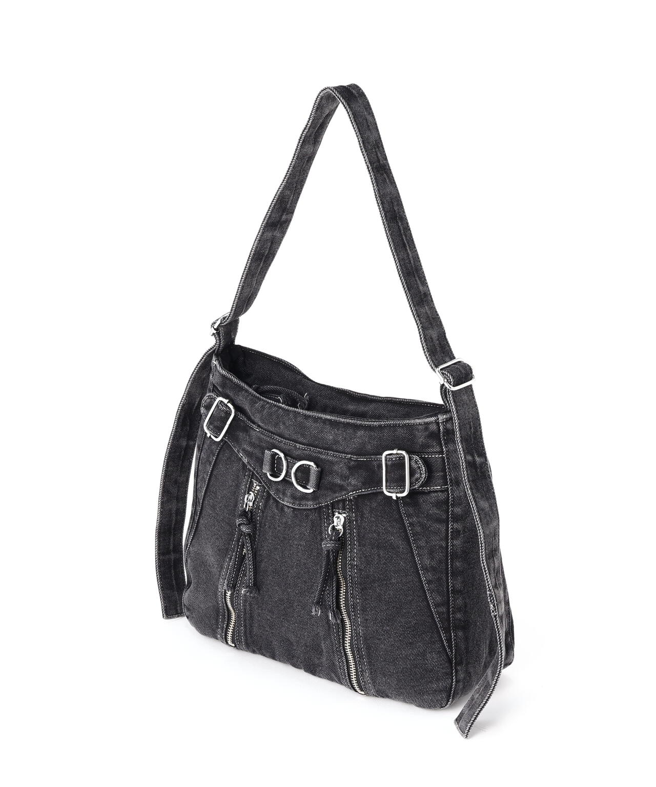 MAVYTH/メヴィス/W-ZIP DENIM SHOULDER BAG