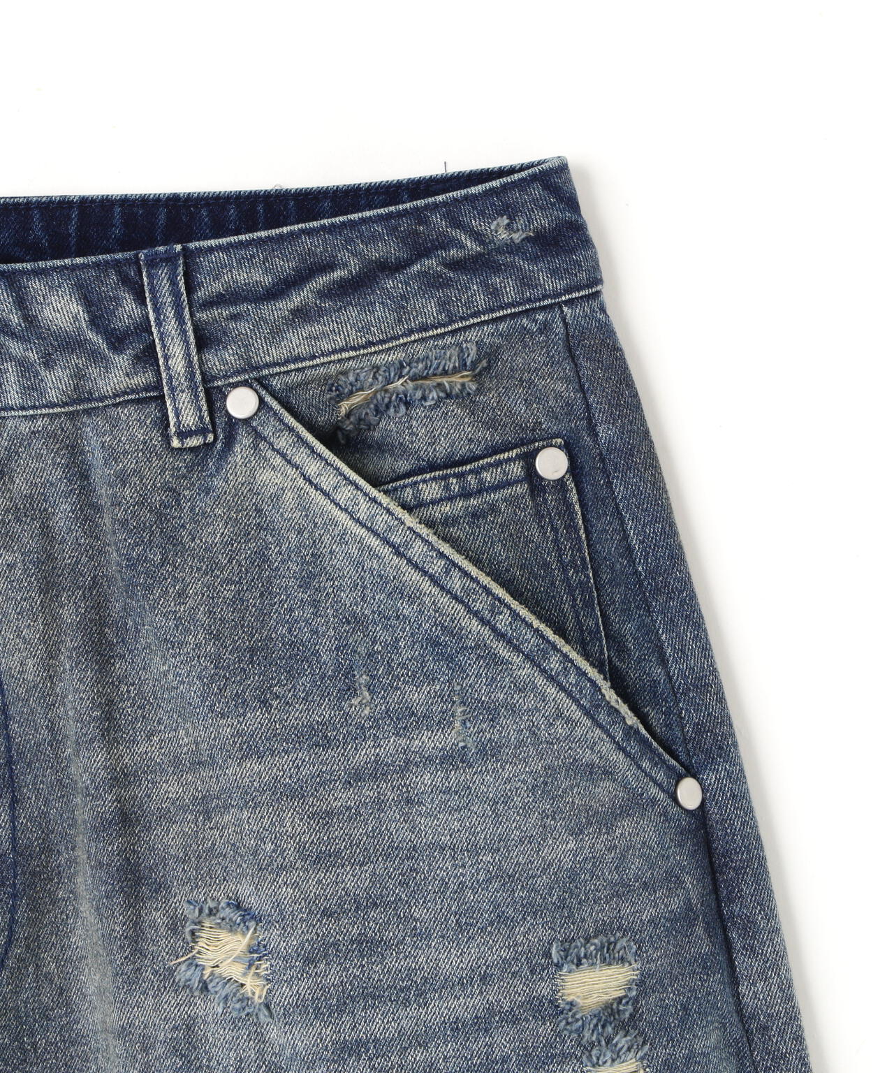 DankeSchon/ダンケシェーン/12oz BAGGY JEANS/DIRT