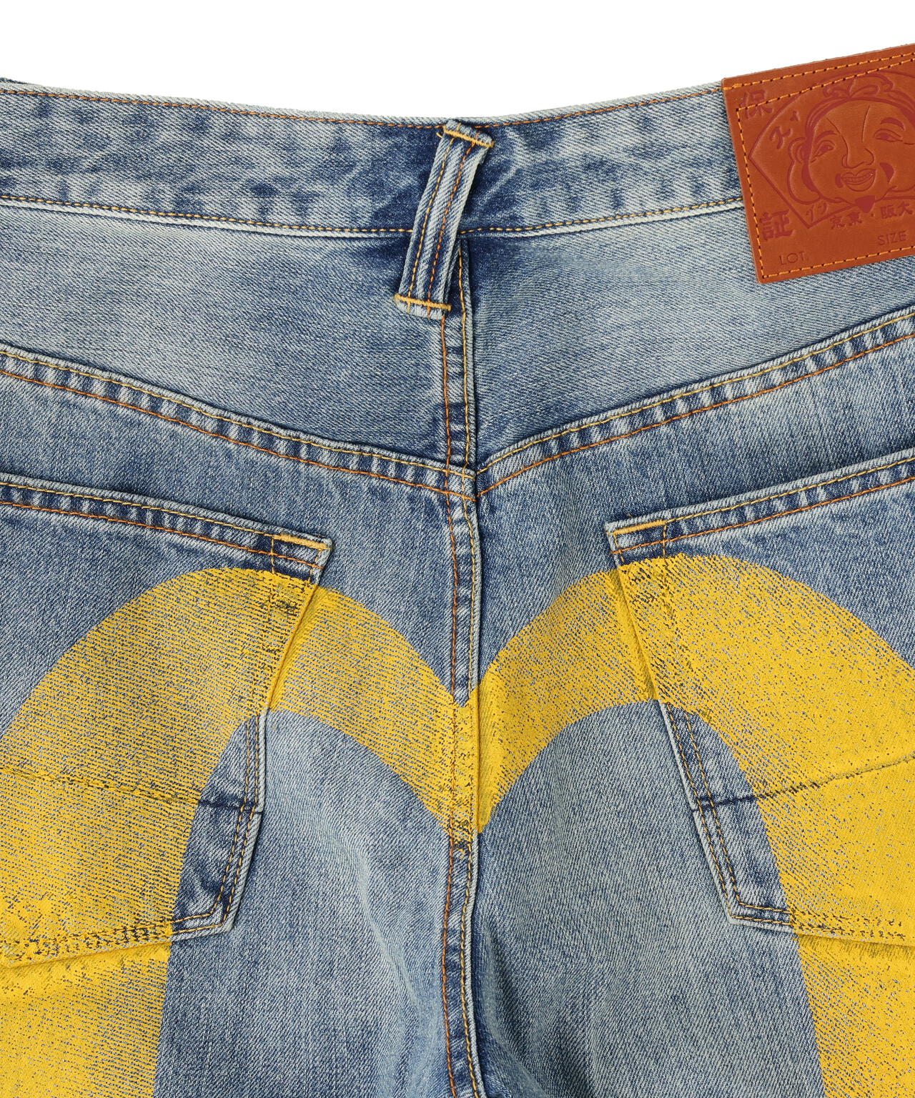 EVISU/エヴィス/YELLOW Daicock Jeans 2030